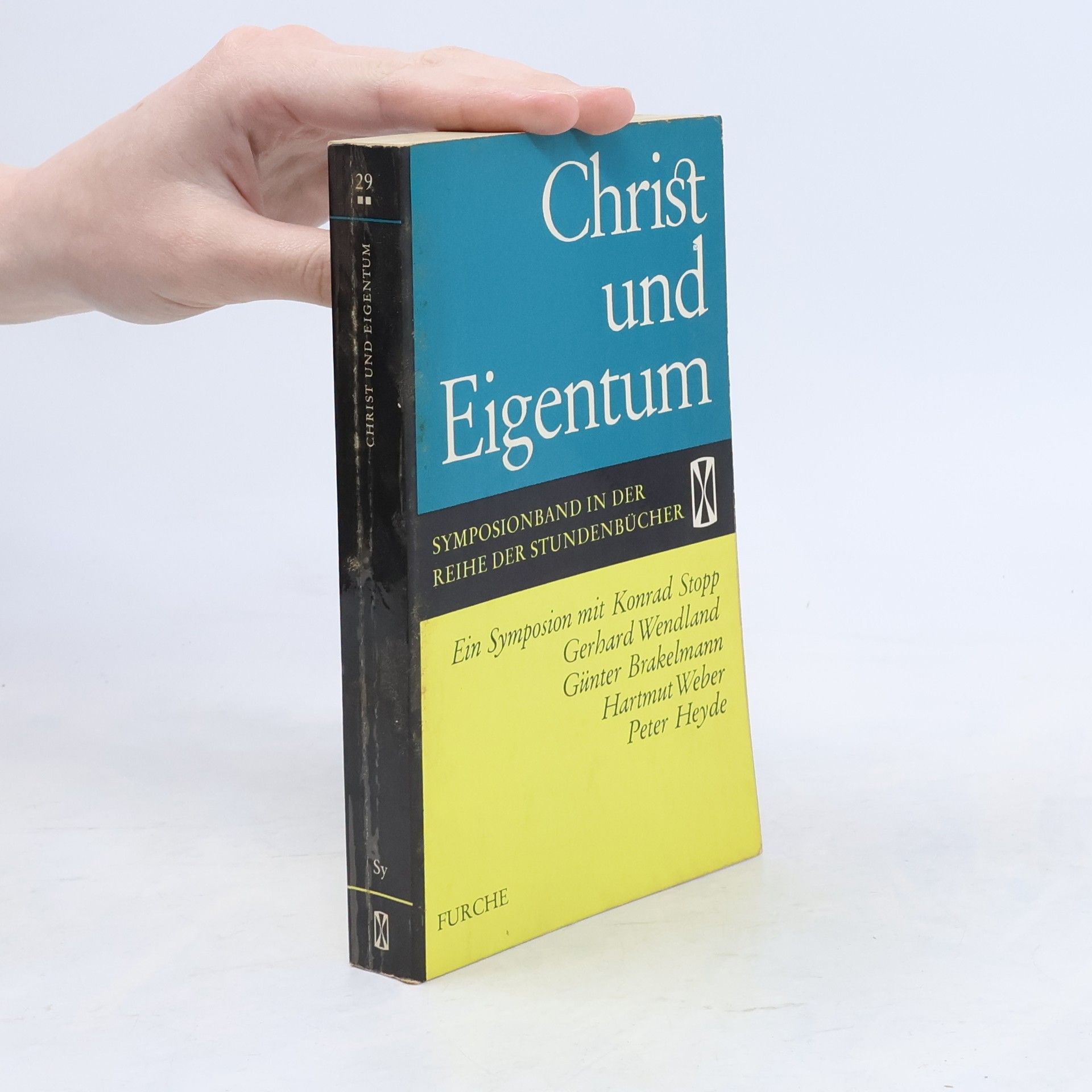 Kolektiv autorů Christ und Eigentum. Ein Symposion