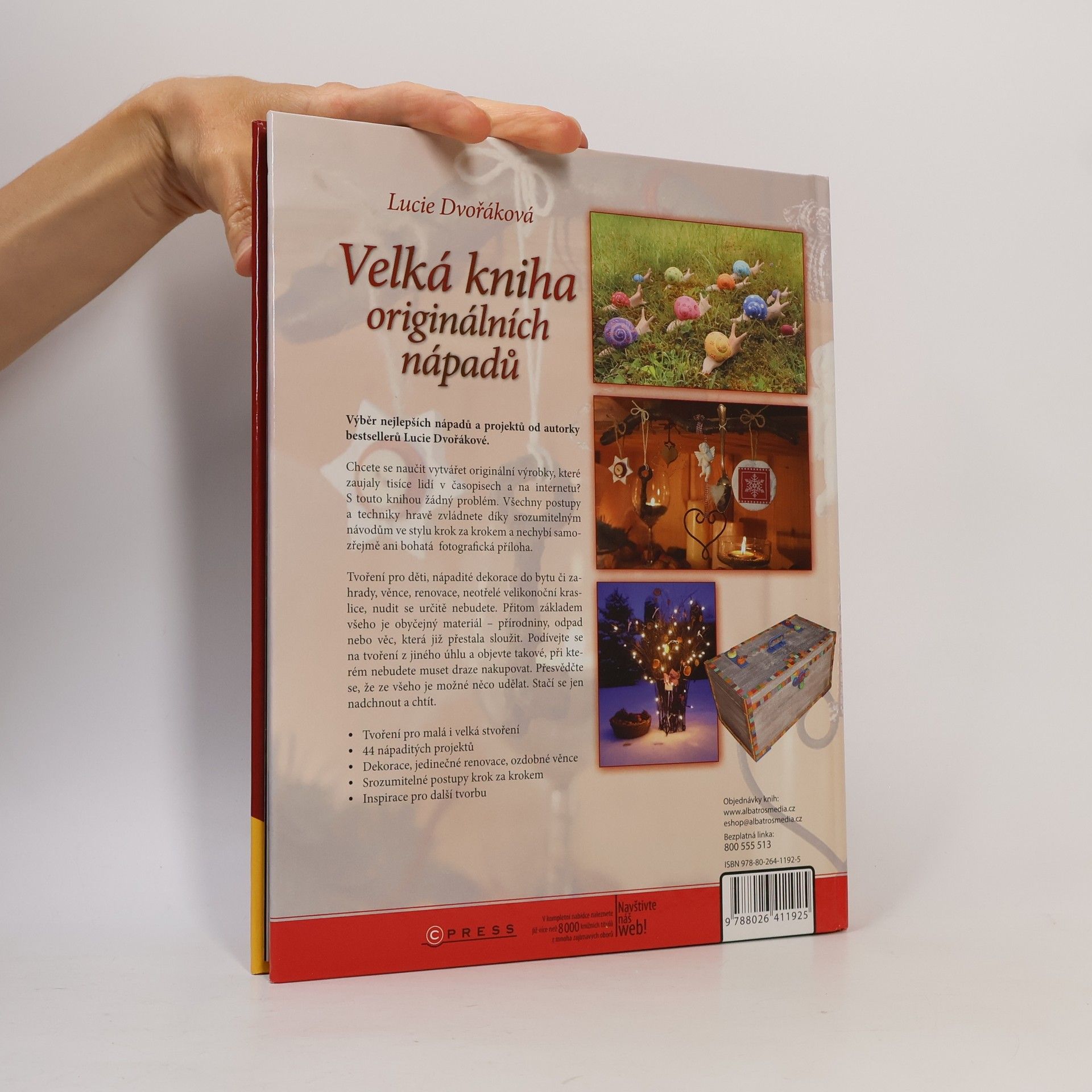 Lucie Dvořáková-Liberdová Velká kniha originálních nápadů