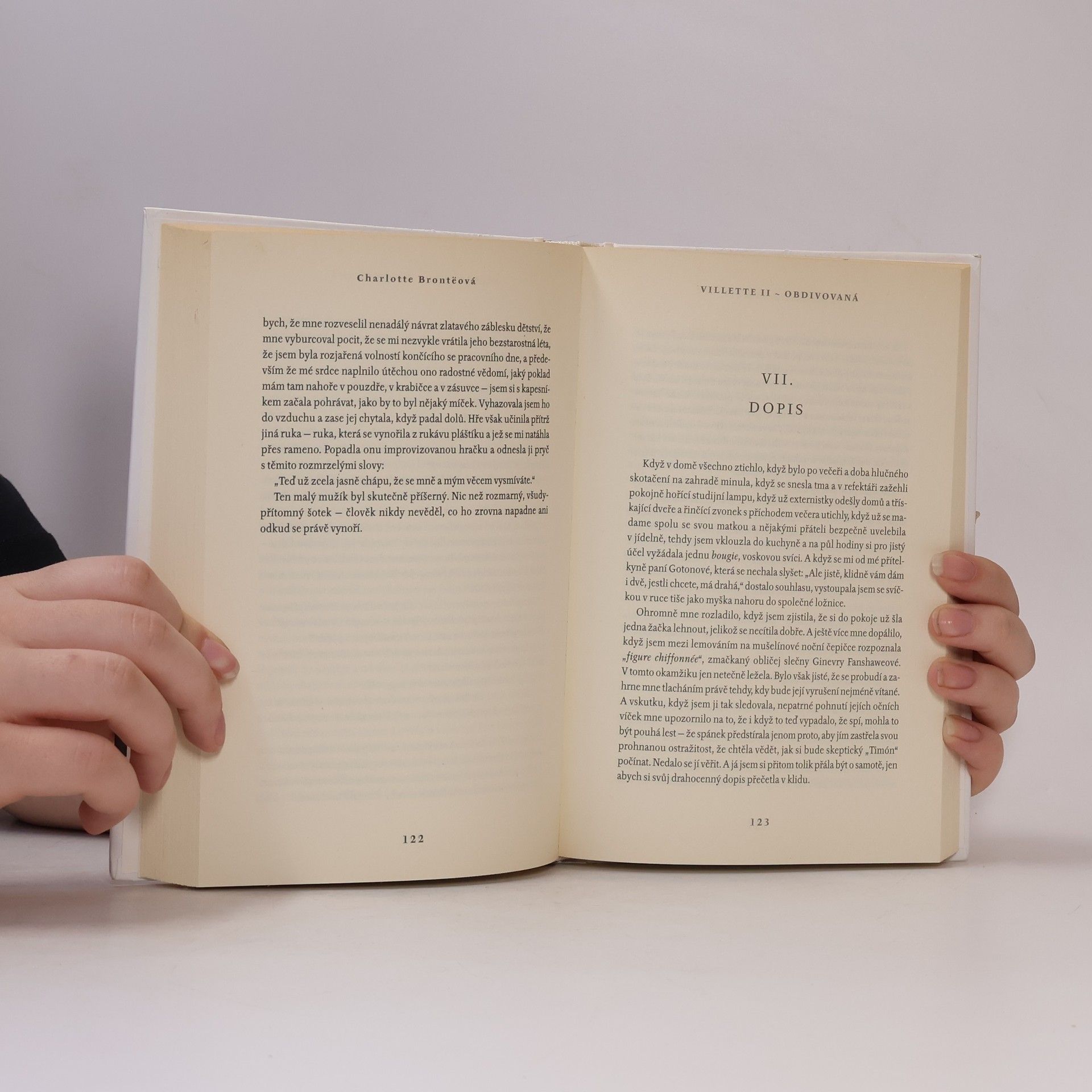 Charlotte Brontëová Villette. II, Obdivovaná