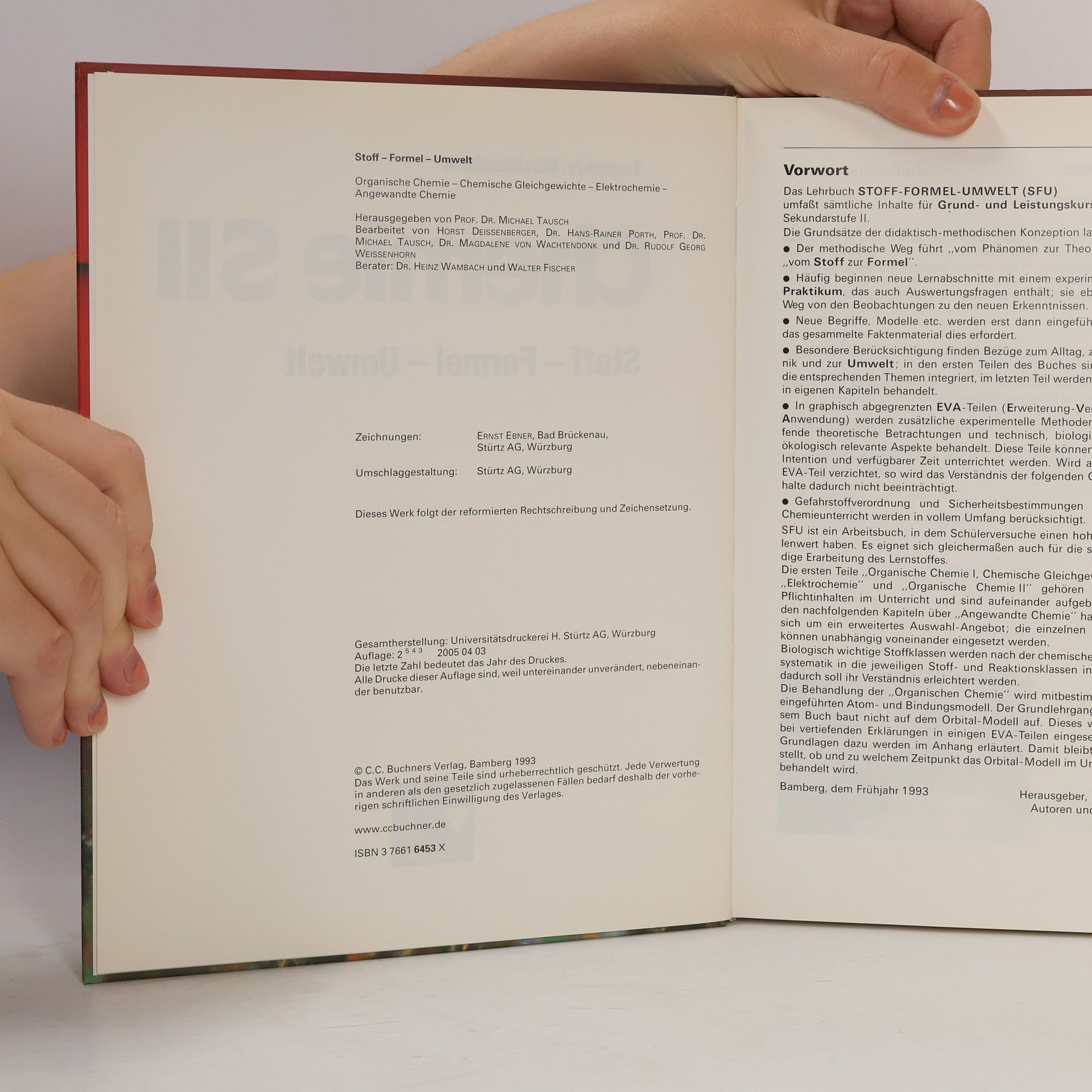 Michael Tausch Chemie S II. Stoff, Formel, Umwelt