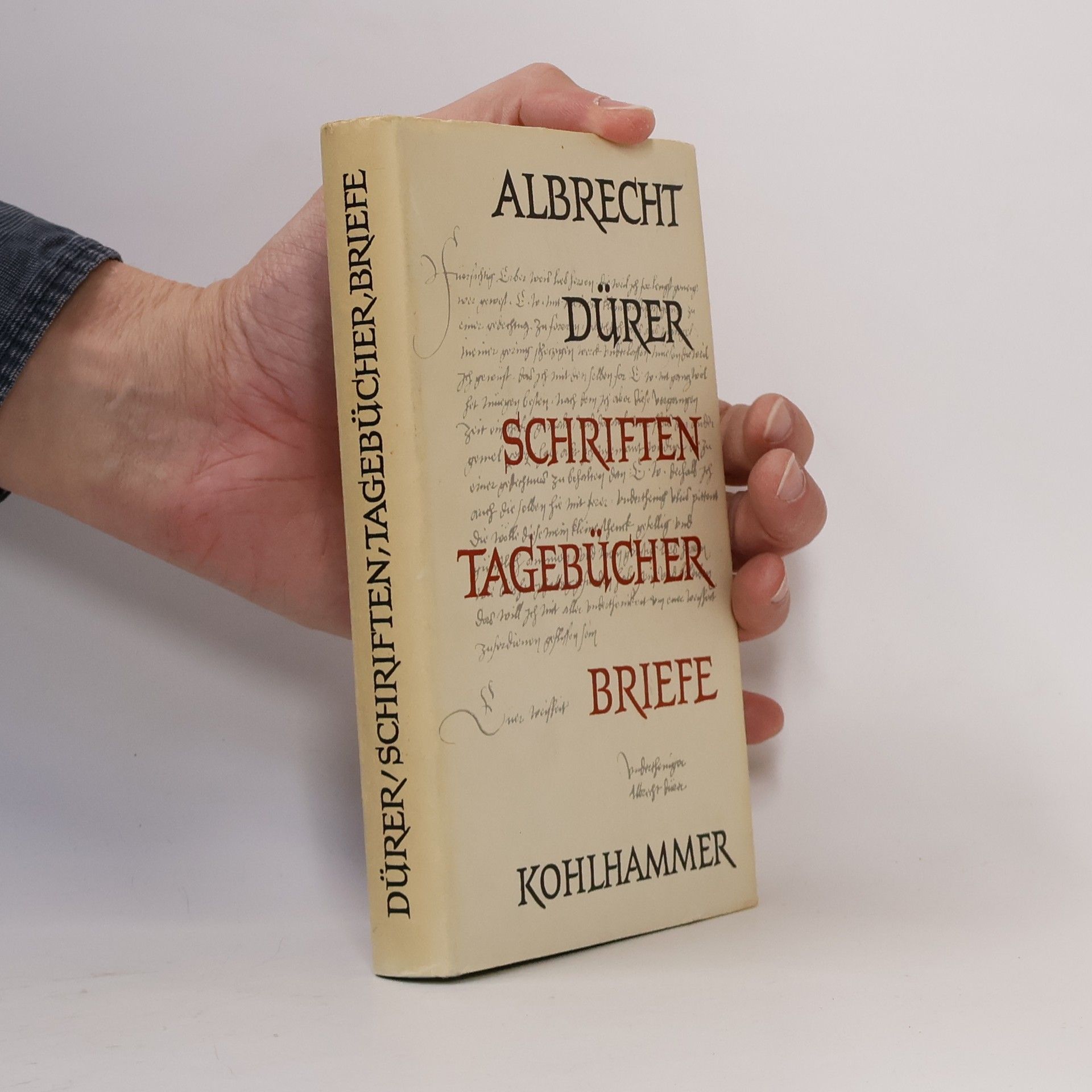 Albrecht Dürer Briefe, Tagebücher, Reime