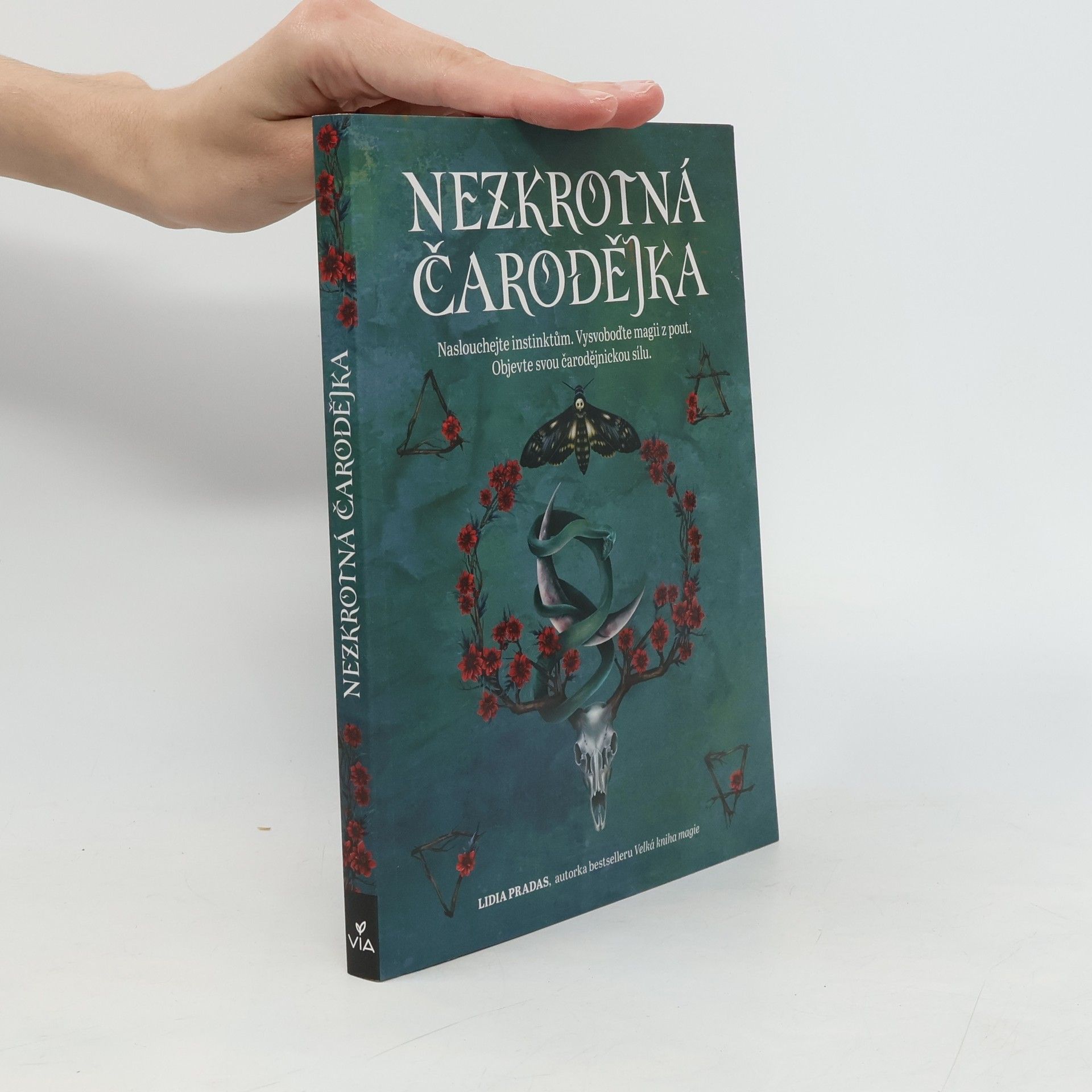 Nata Vedana Nezkrotná čarodějka : Naslouchejte instinktům. Vysvoboďte magii z pout. Objevte svou čarodějnickou sílu.