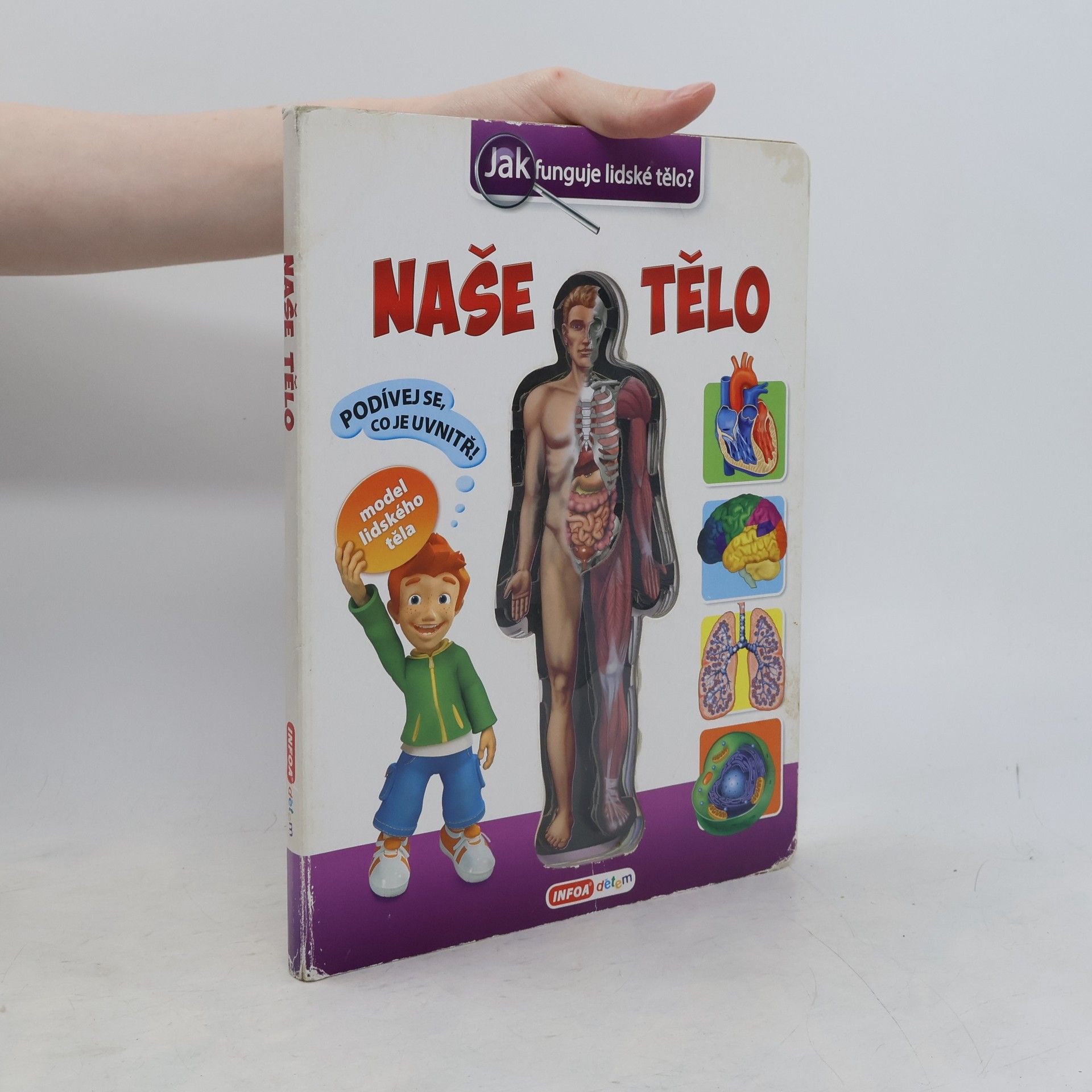 Naše tělo: Jak funguje lidské tělo? (interaktivní kniha)