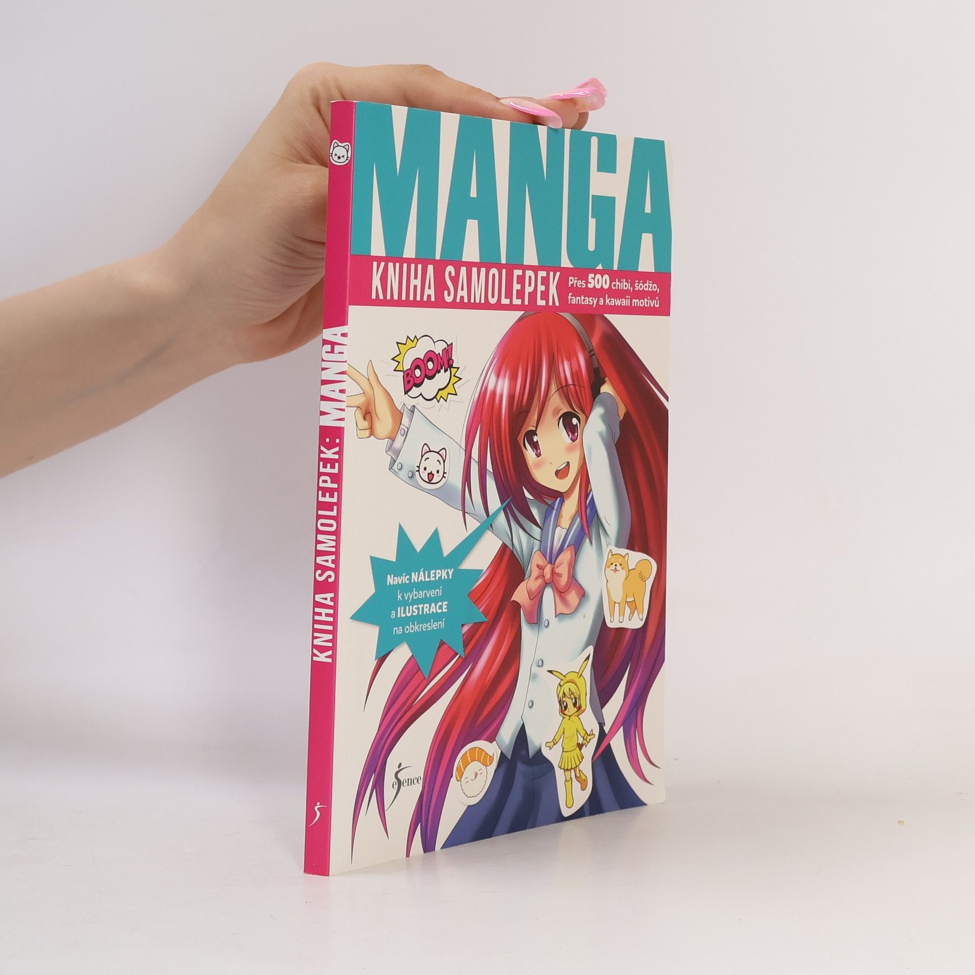 Ema Pavelková Manga : kniha samolepek : přes 500 chibi, šódžo, fantasy a kawaii motivů