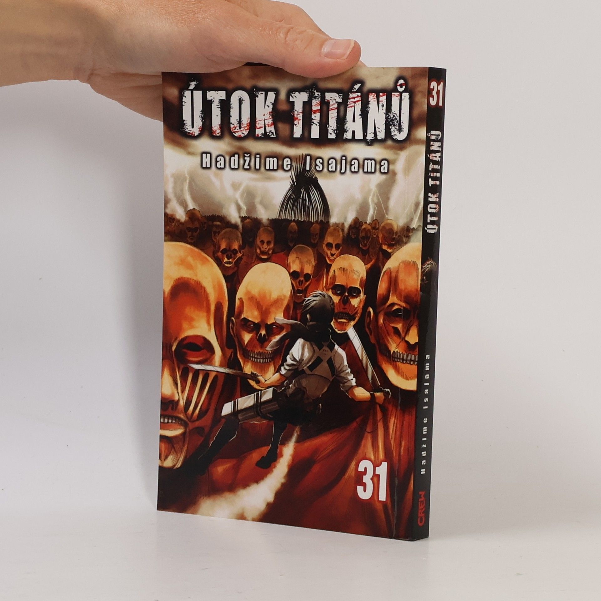 Hajime Isayama Útok titánů Volume 31