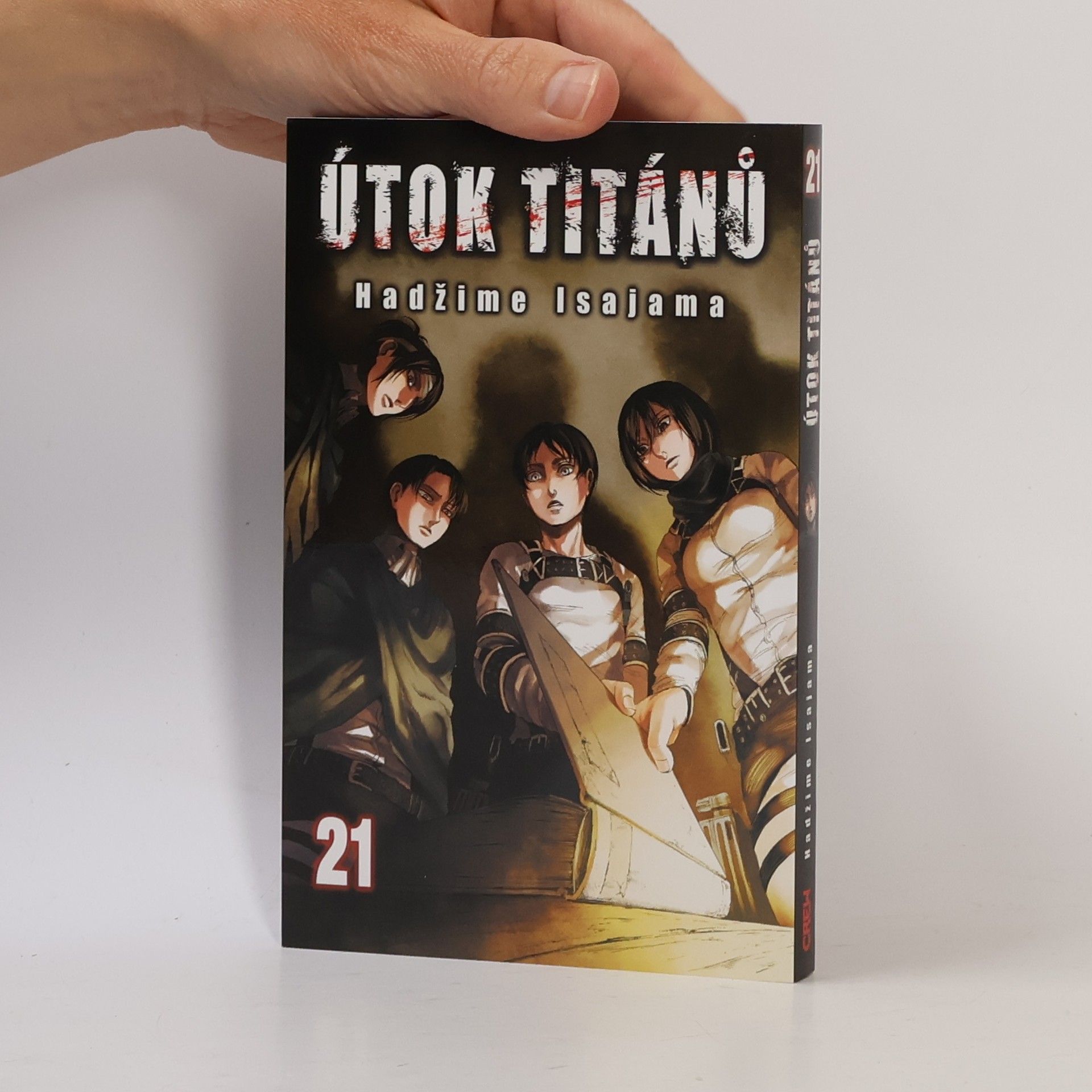 Hajime Isayama Útok titánů 21