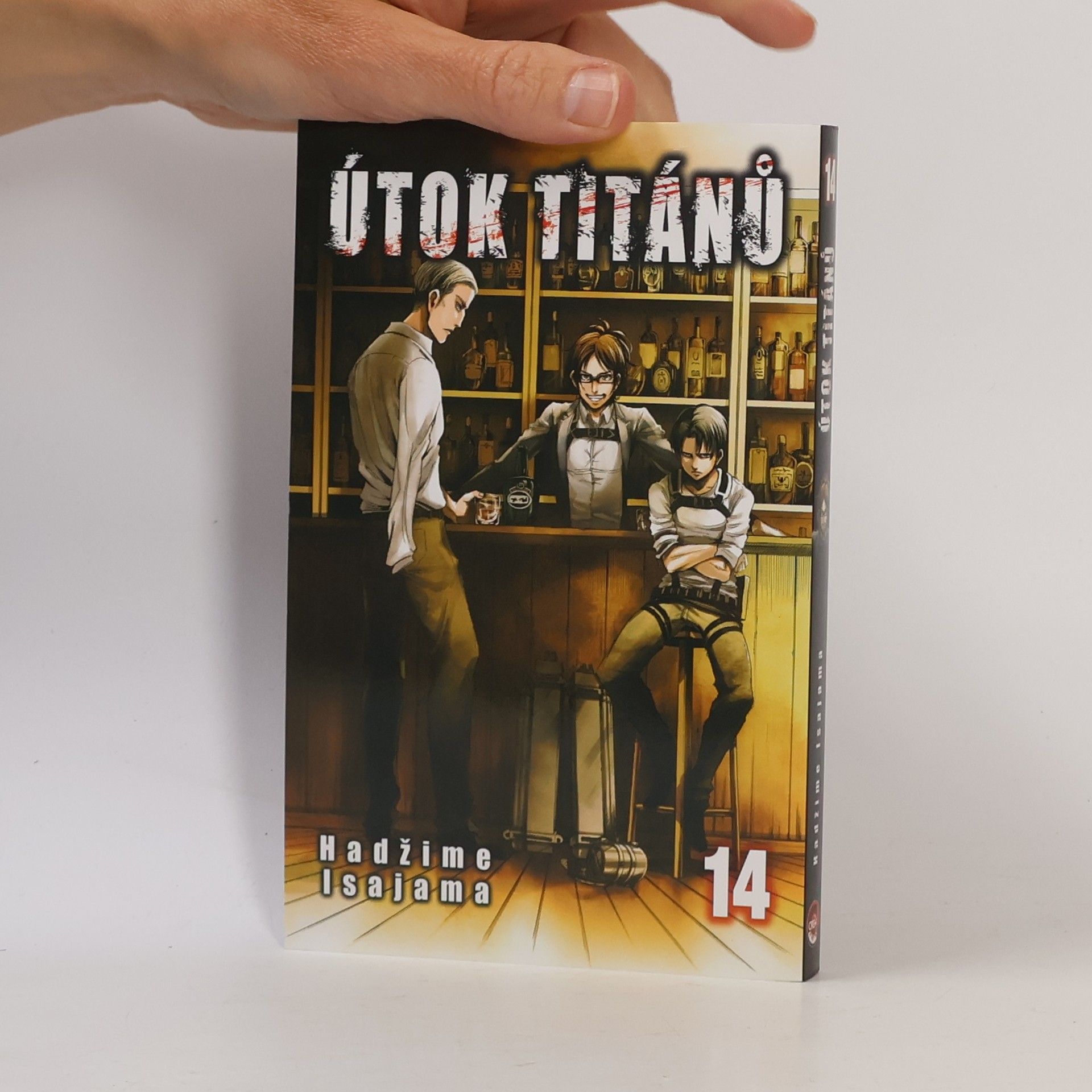 Hajime Isayama Útok titánů 14
