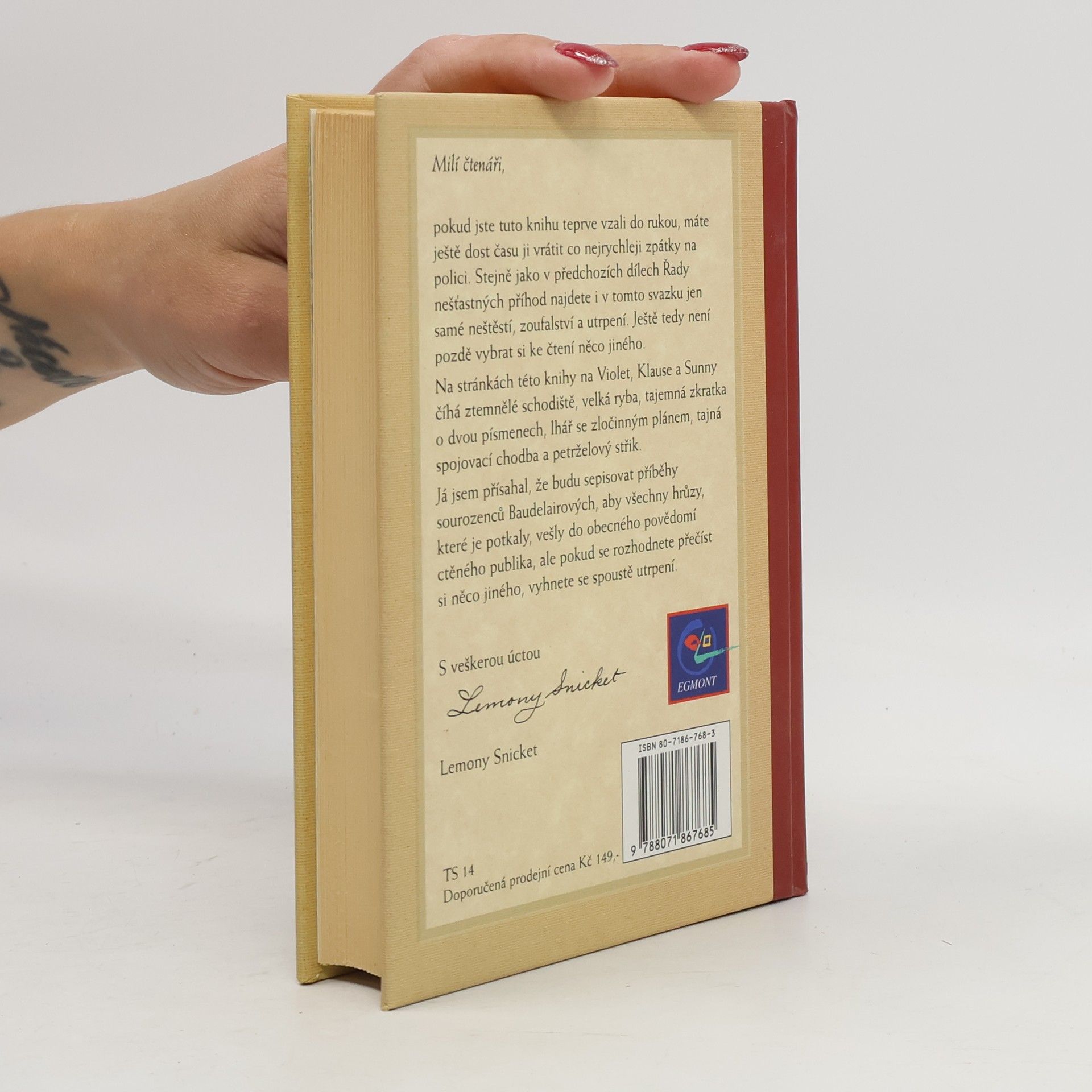 Lemony Snicket Řada nešťastných příhod 6. Nouzový výtah
