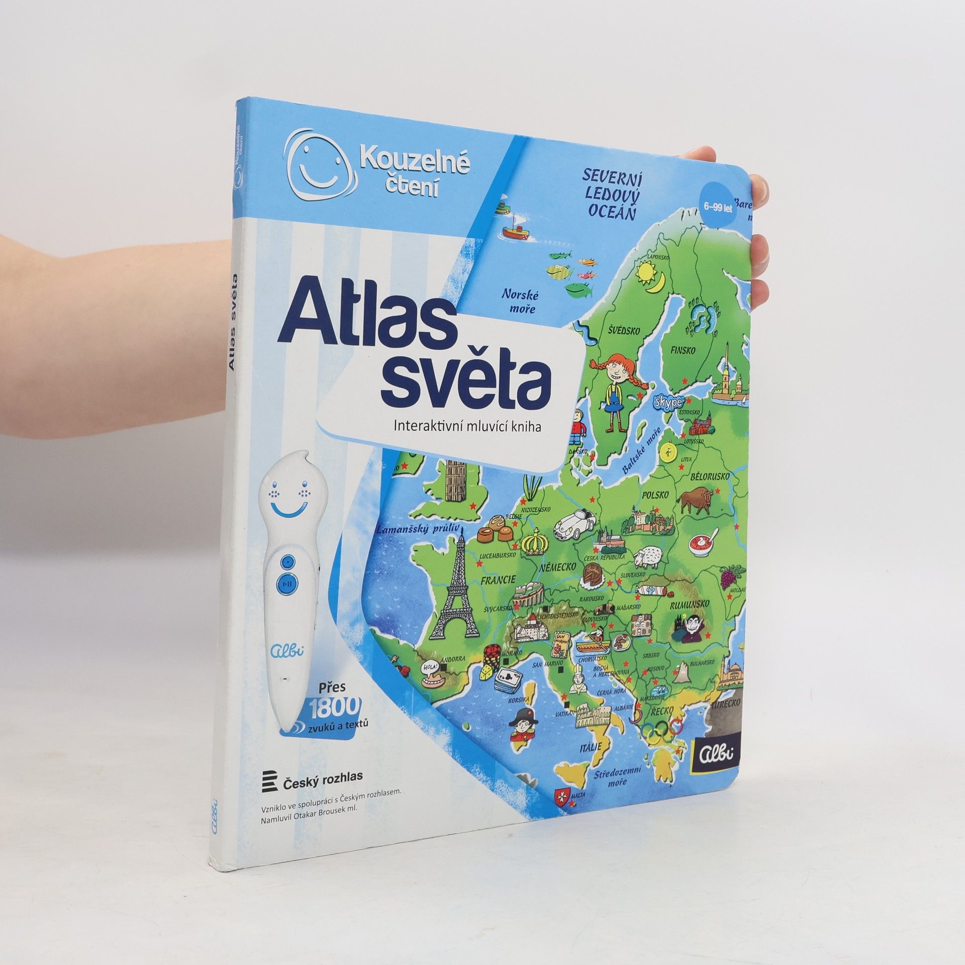 Tereza Kocová Atlas světa. Interaktivní mluvící kniha