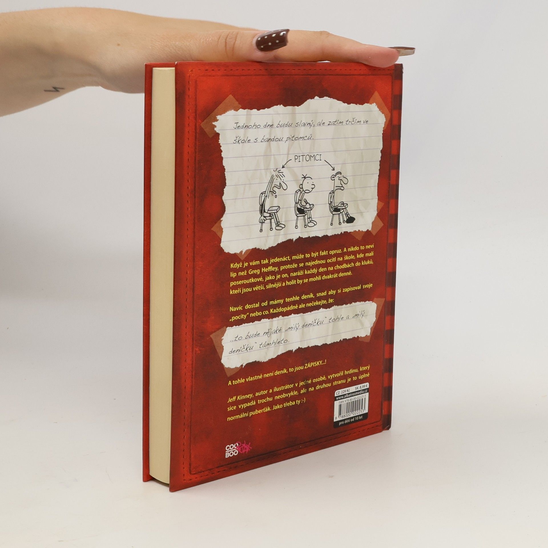 Jeff Kinney Deník malého poseroutky 1