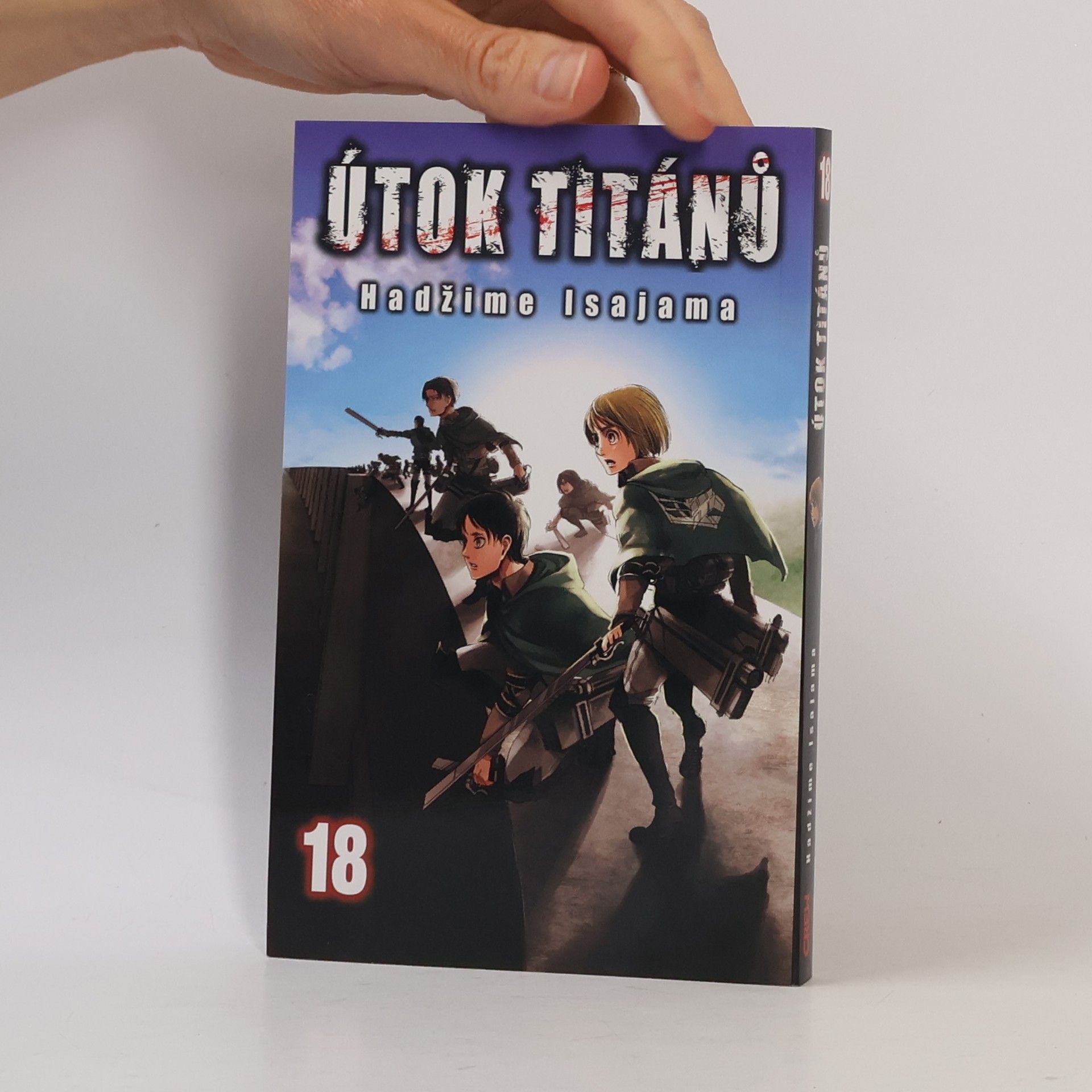 Hajime Isayama Útok titánů 18