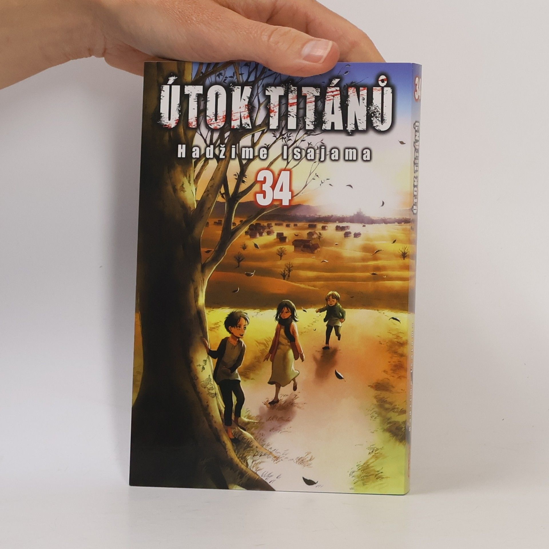 Hajime Isayama Útok titánů. 34