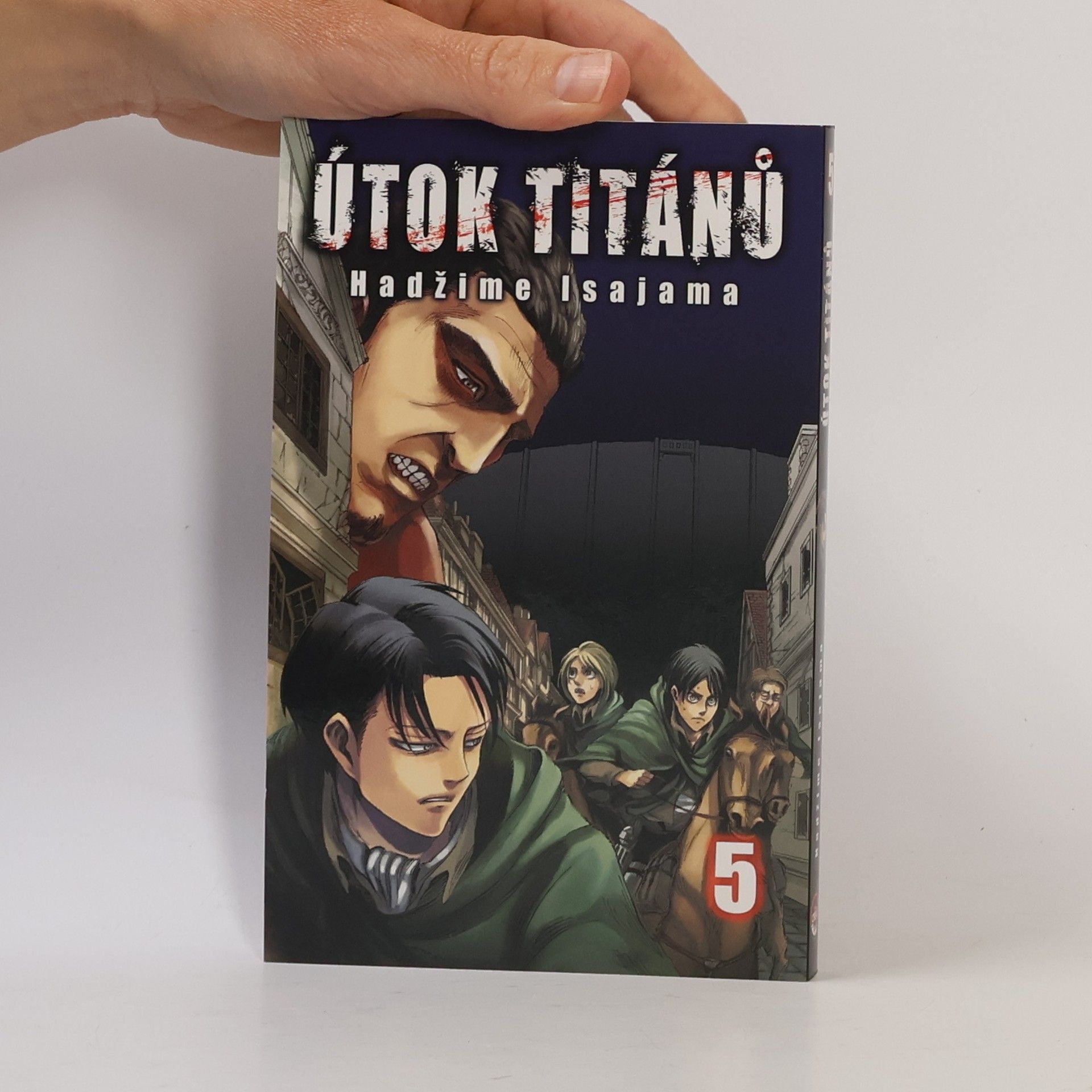 Hajime Isayama Útok titánů. 5