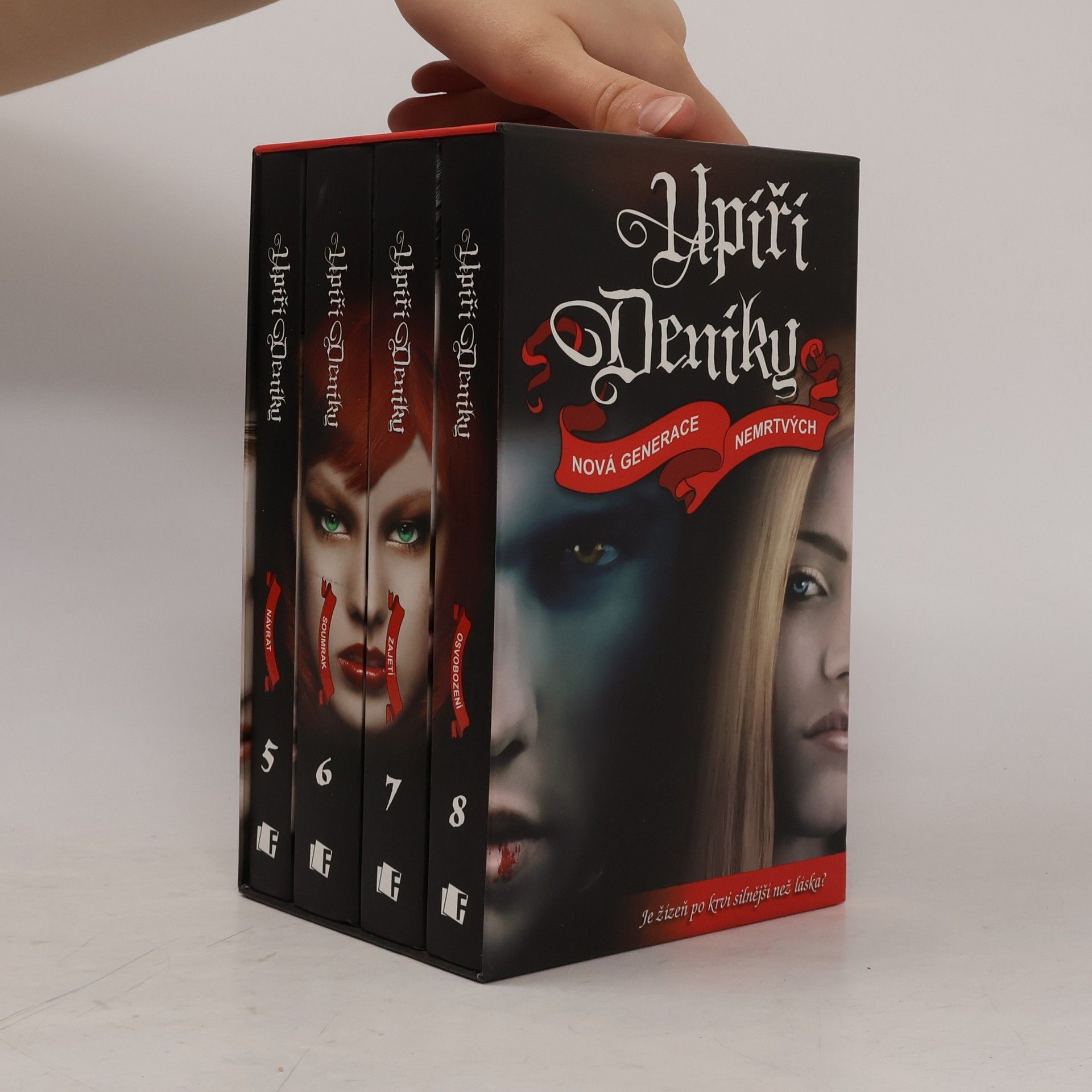 Lisa Jane Smith Upíří deníky 5.–8. díl (box)