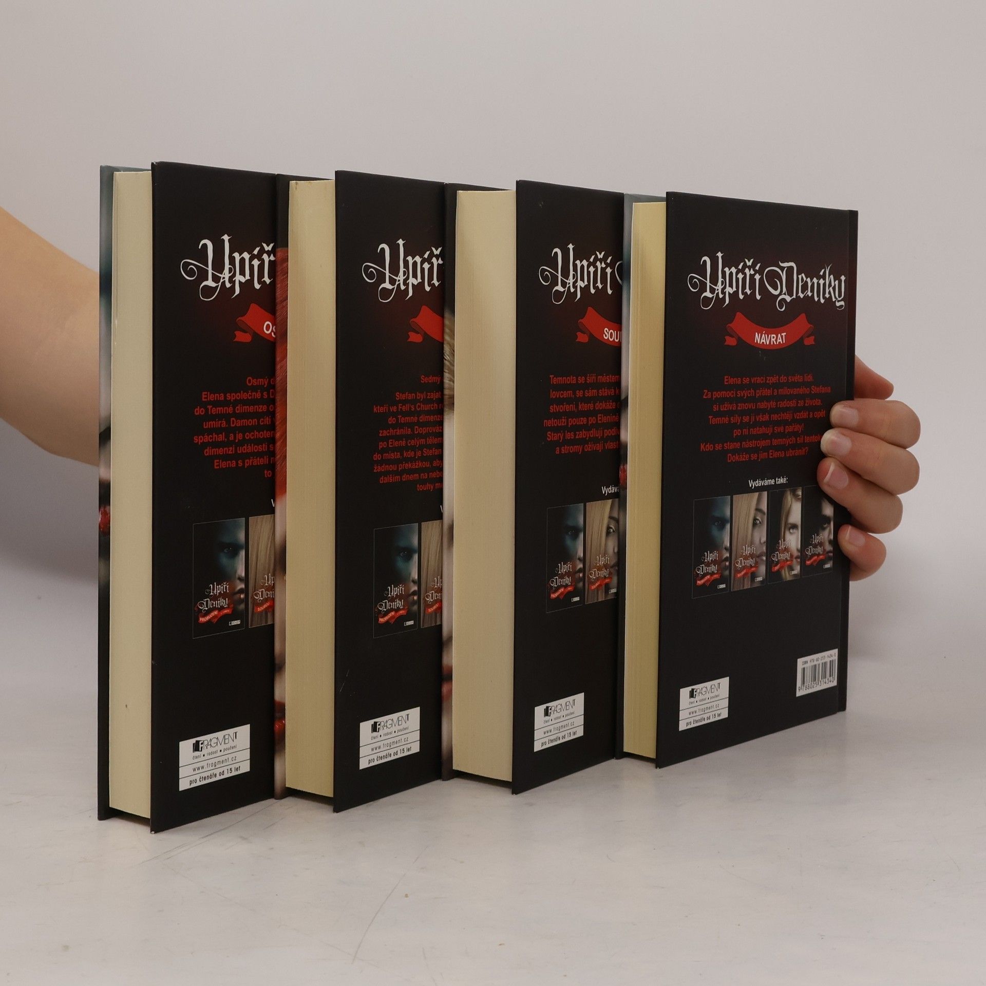 Lisa Jane Smith Upíří deníky 5.–8. díl (box)