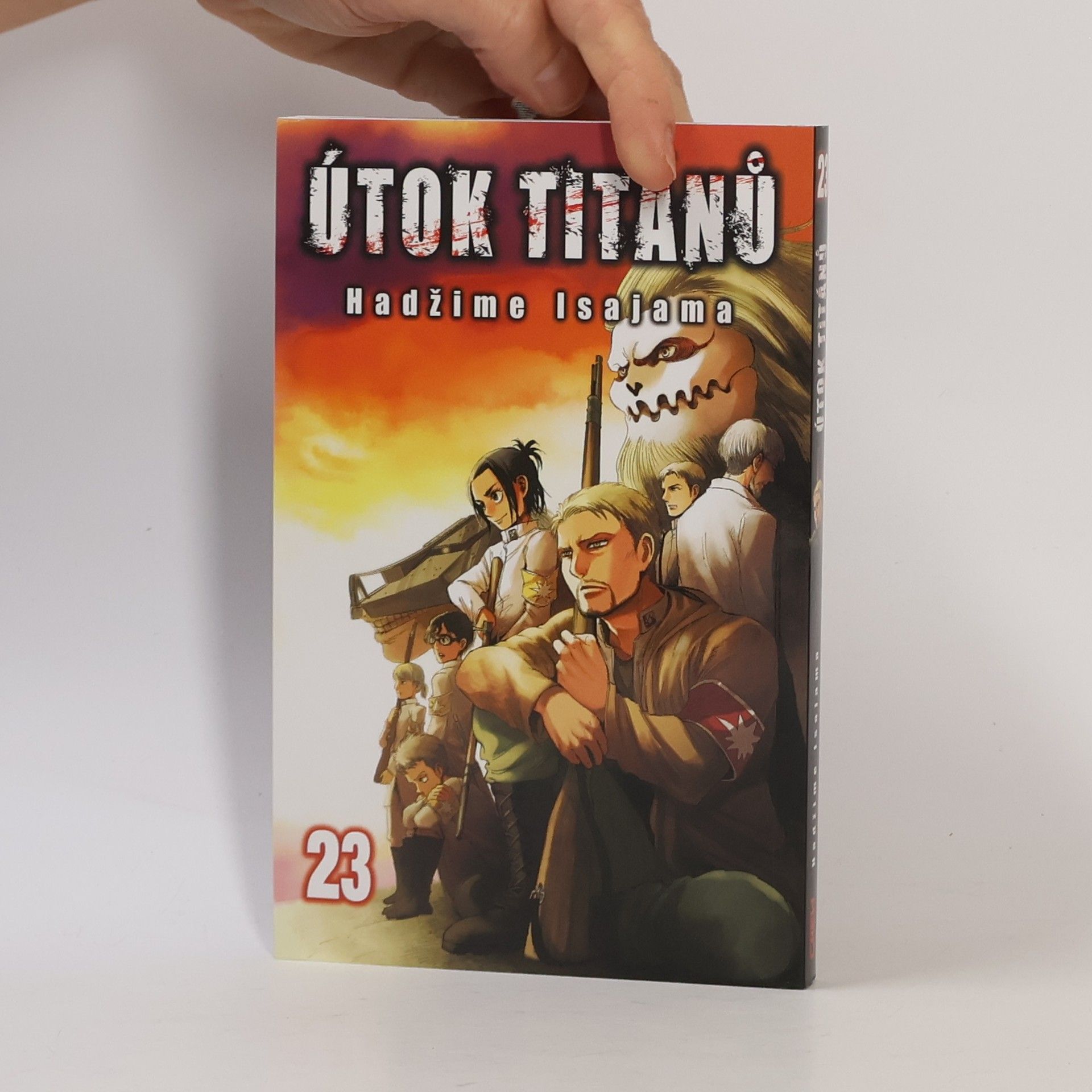 Hajime Isayama Útok titánů 23