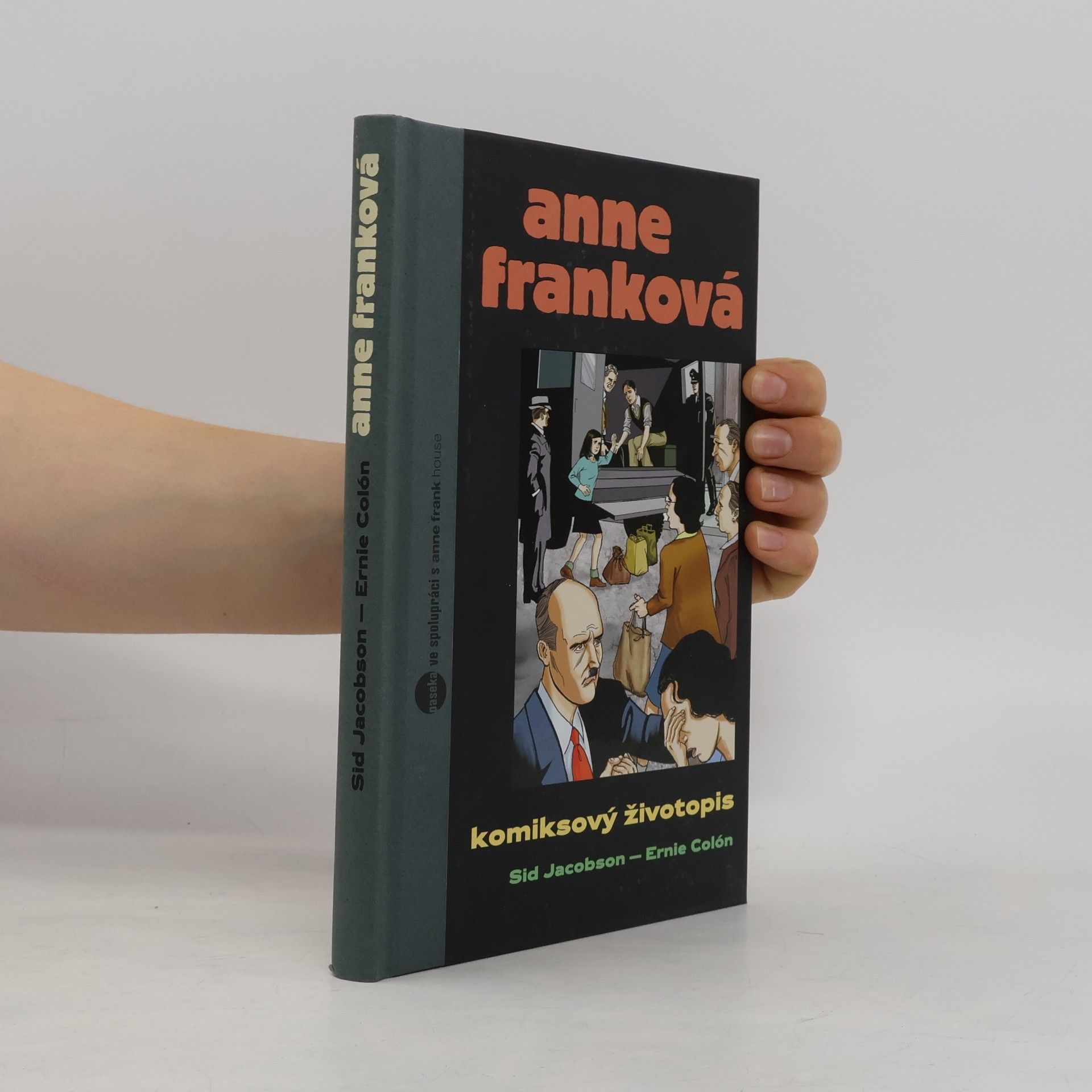 Ernie Colón Anne Franková. Komiksový životopis