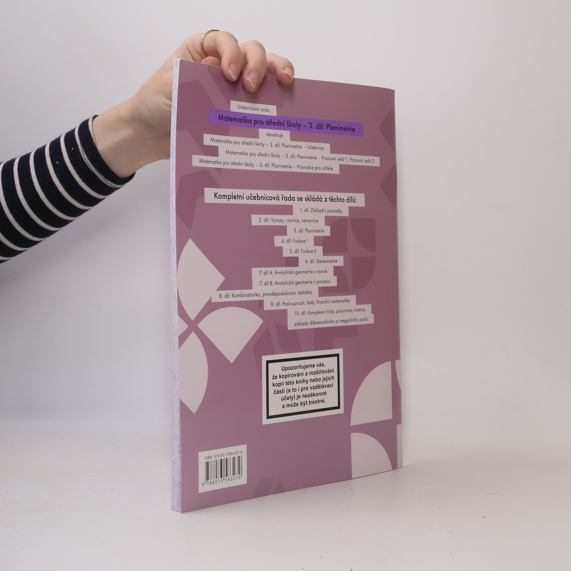 Collectif d'auteurs Matematika pro střední školy 3. díl - Planimetrie. Pracovní sešit 2