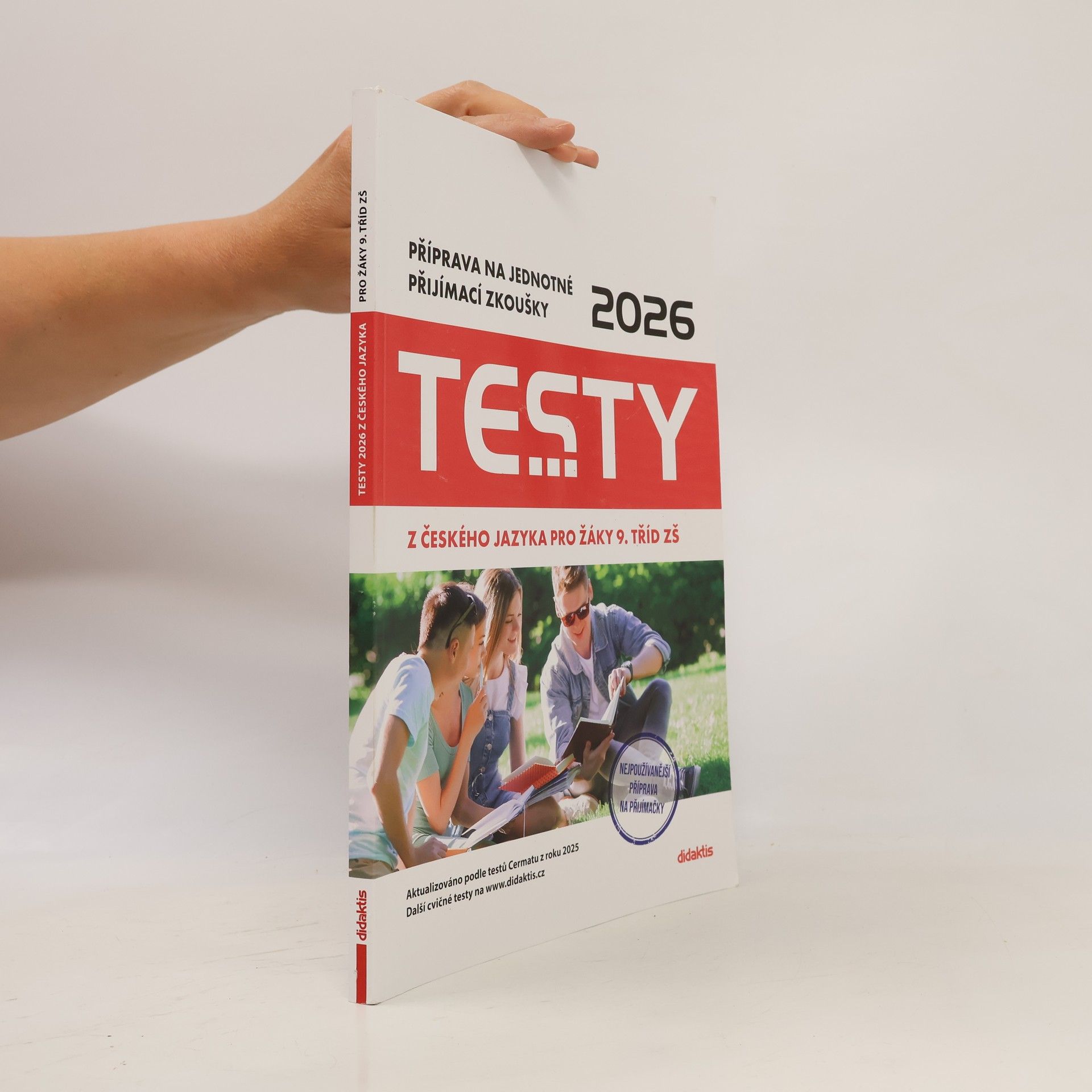 Auteurscollectief Testy 2026 z českého jazyka pro žáky 9. tříd ZŠ