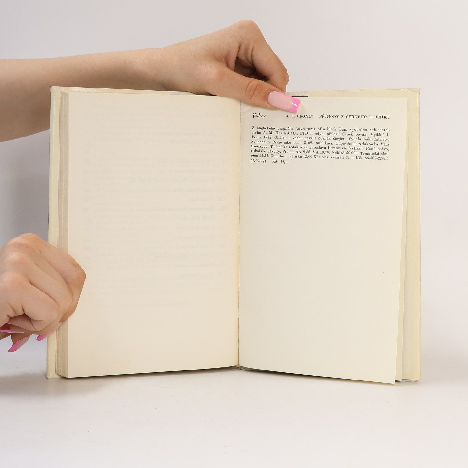 A. J. Cronin Příhody z černého kufříku