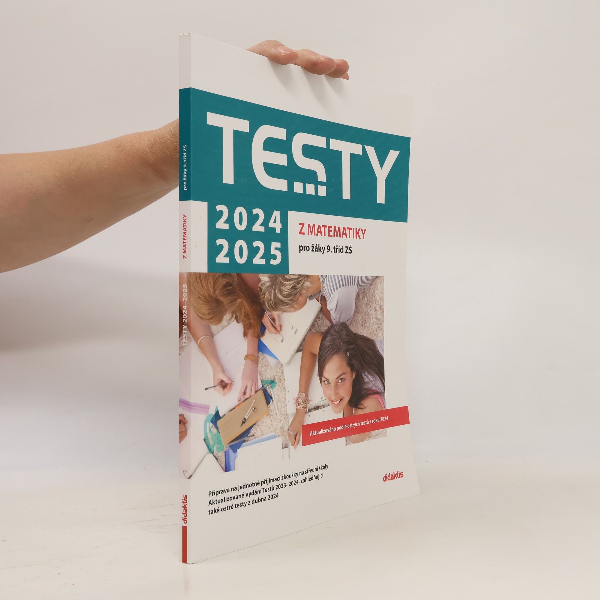 Various authors Testy 2024-2025 z matematiky pro žáky 9. tříd ZŠ