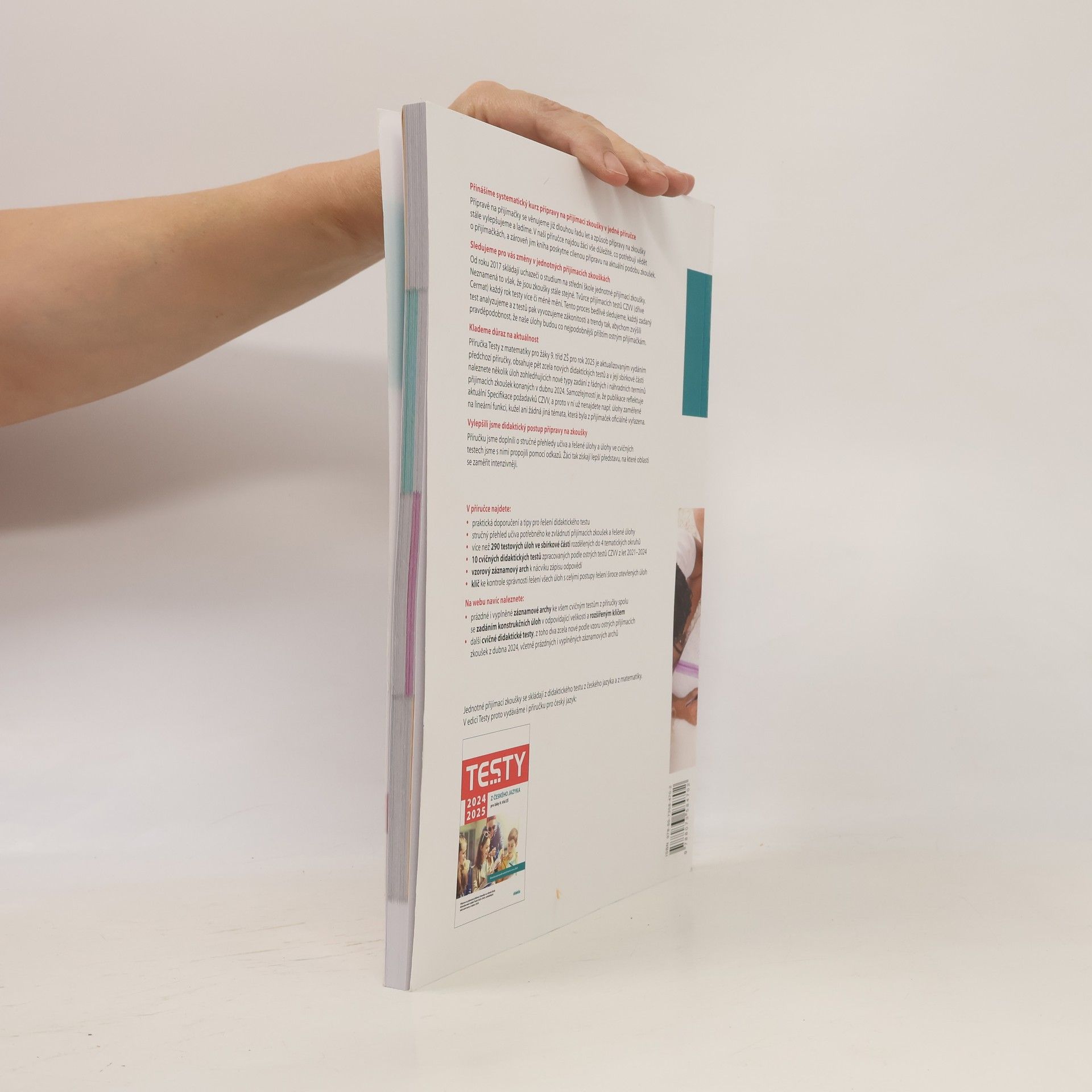 Various authors Testy 2024-2025 z matematiky pro žáky 9. tříd ZŠ