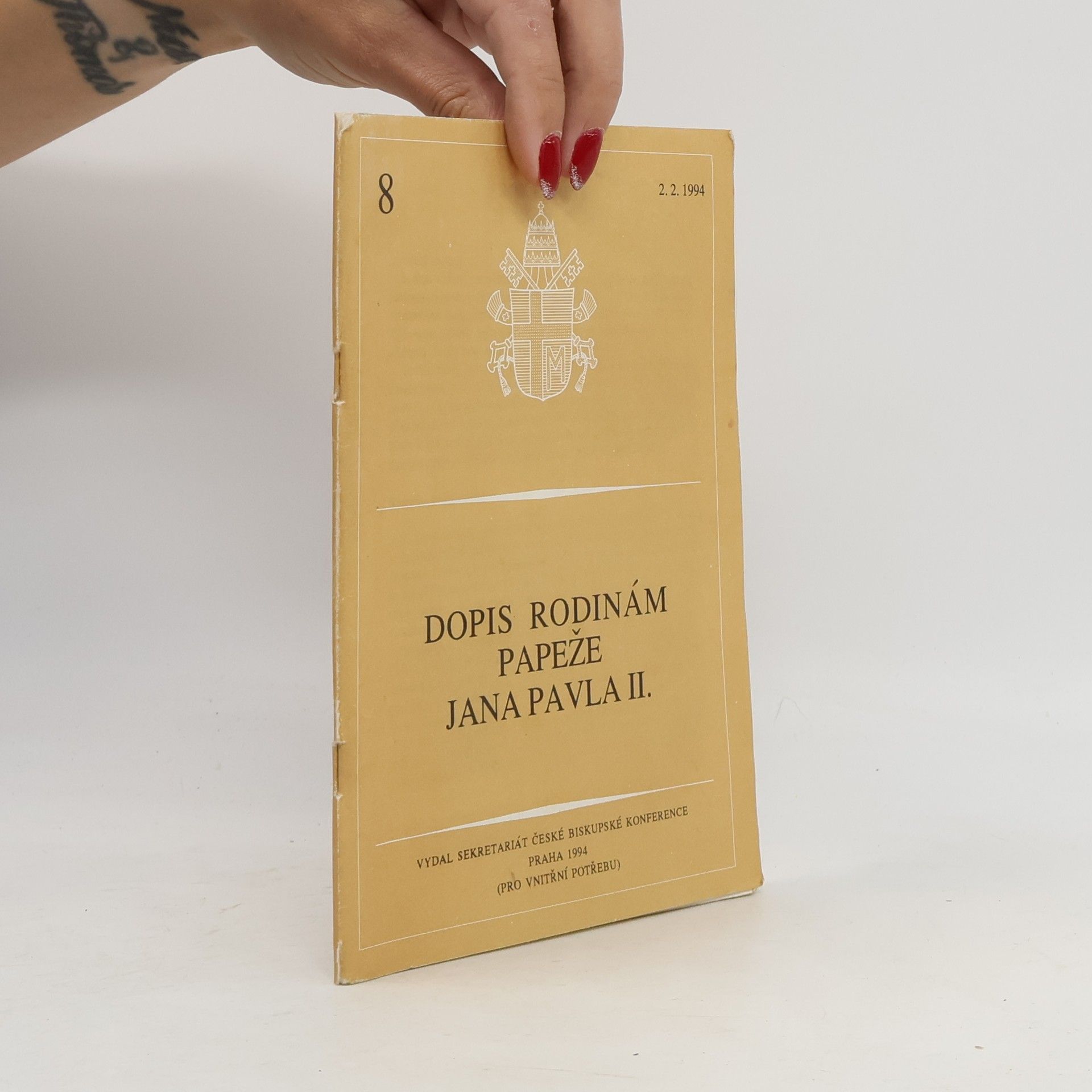 Kolektiv autorů Dopis rodinám papeže Jana Pavla II.