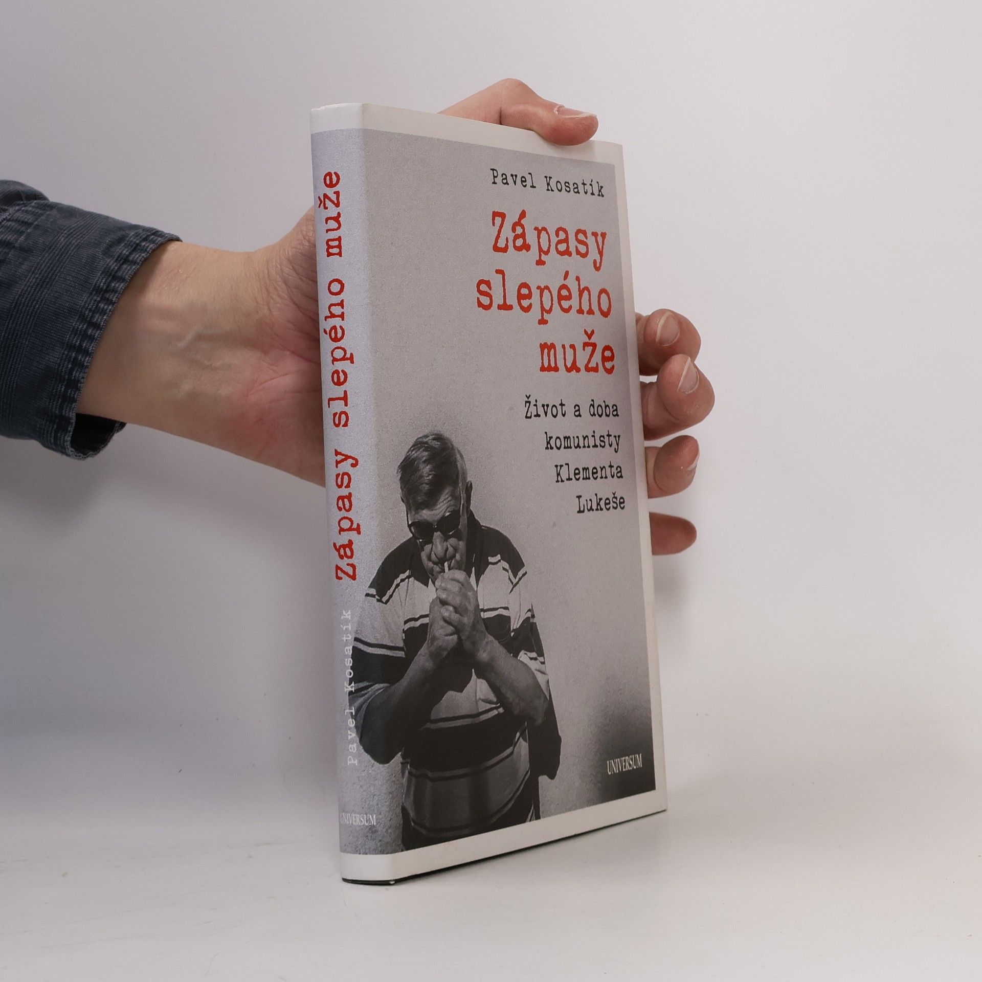 Pavel Kosatík Zápasy slepého muže : život a doba komunisty Klementa Lukeše