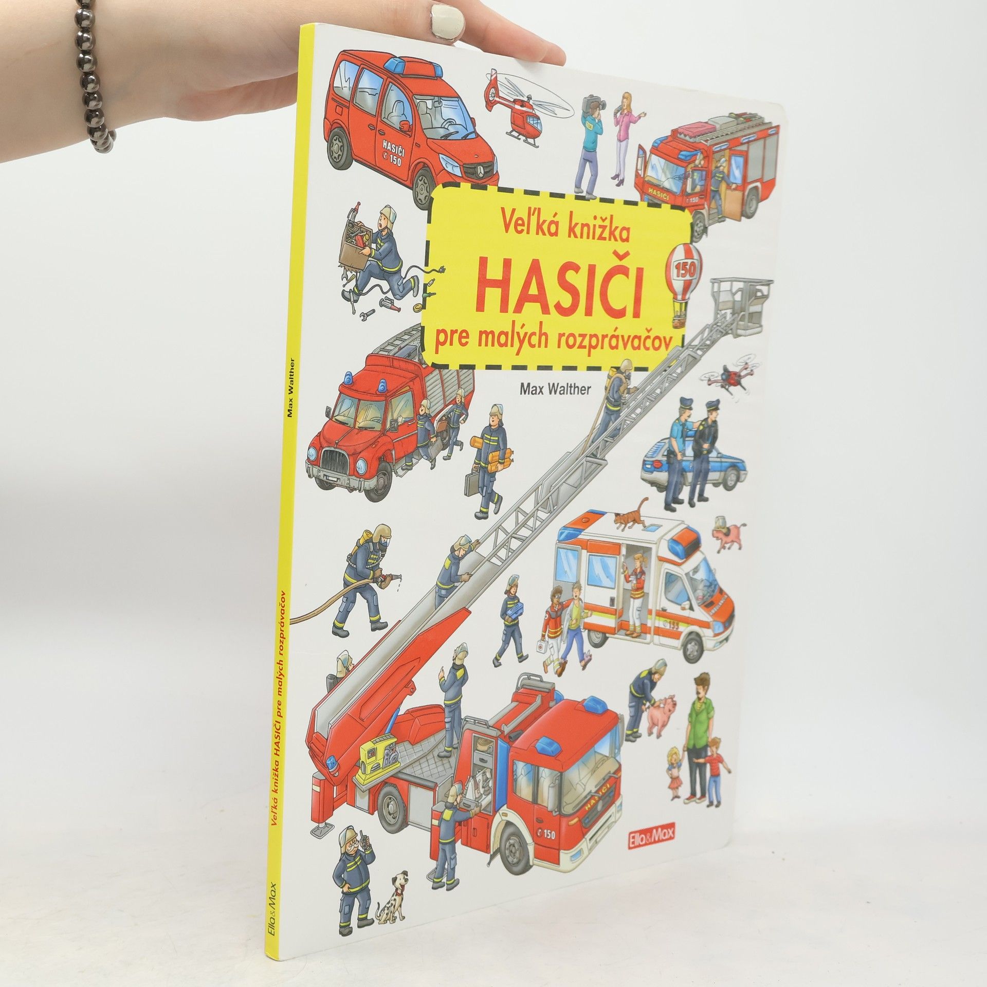 Max Walther Veľká knížka hasiči pre malých rozprávačov