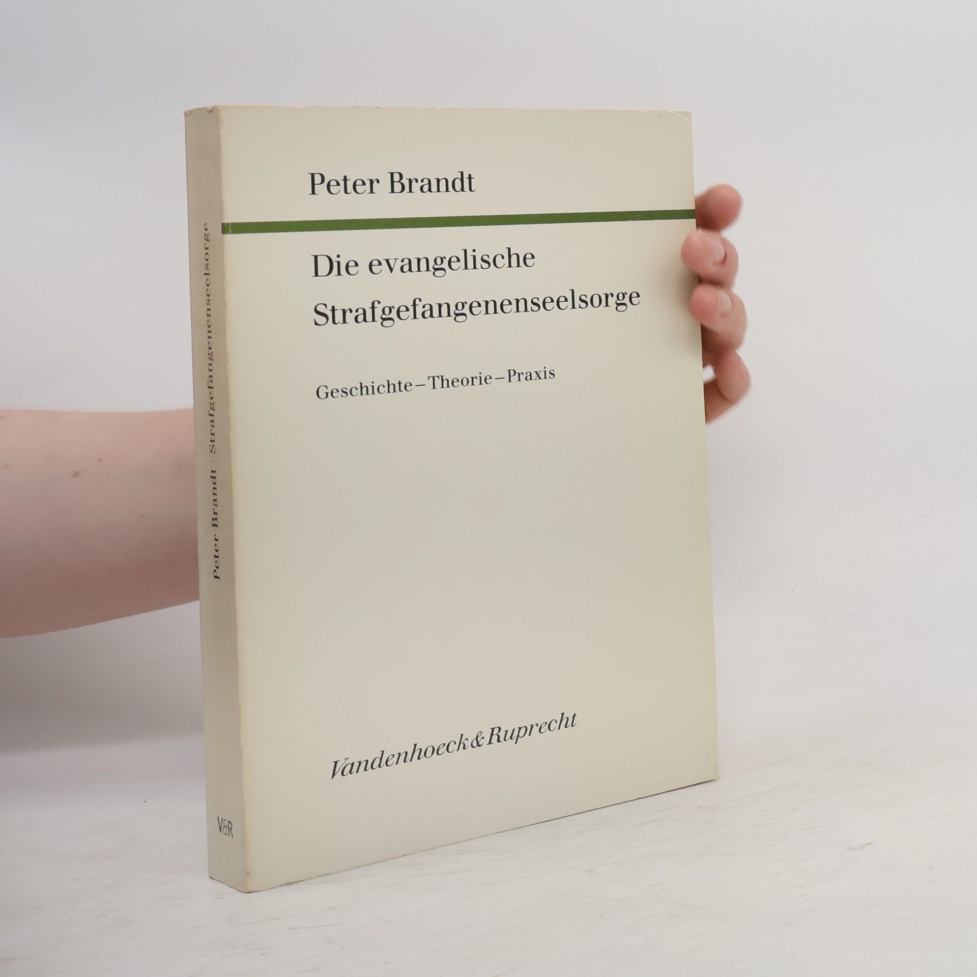 Peter Brandt Die evangelische Strafgefangenenseelsorge