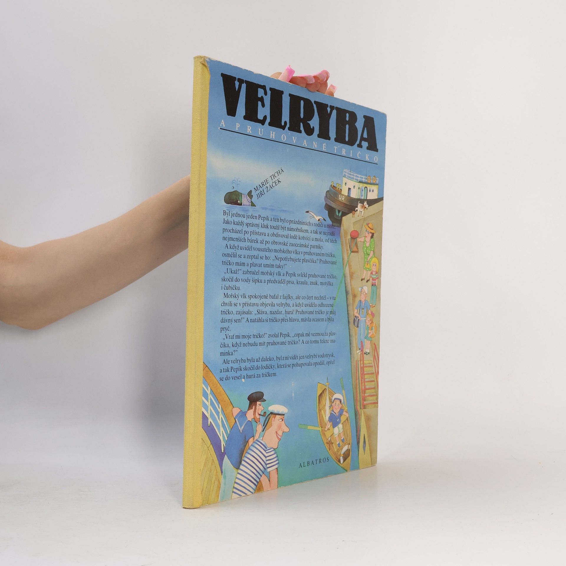 Jiří Žáček Velryba a pruhované tričko