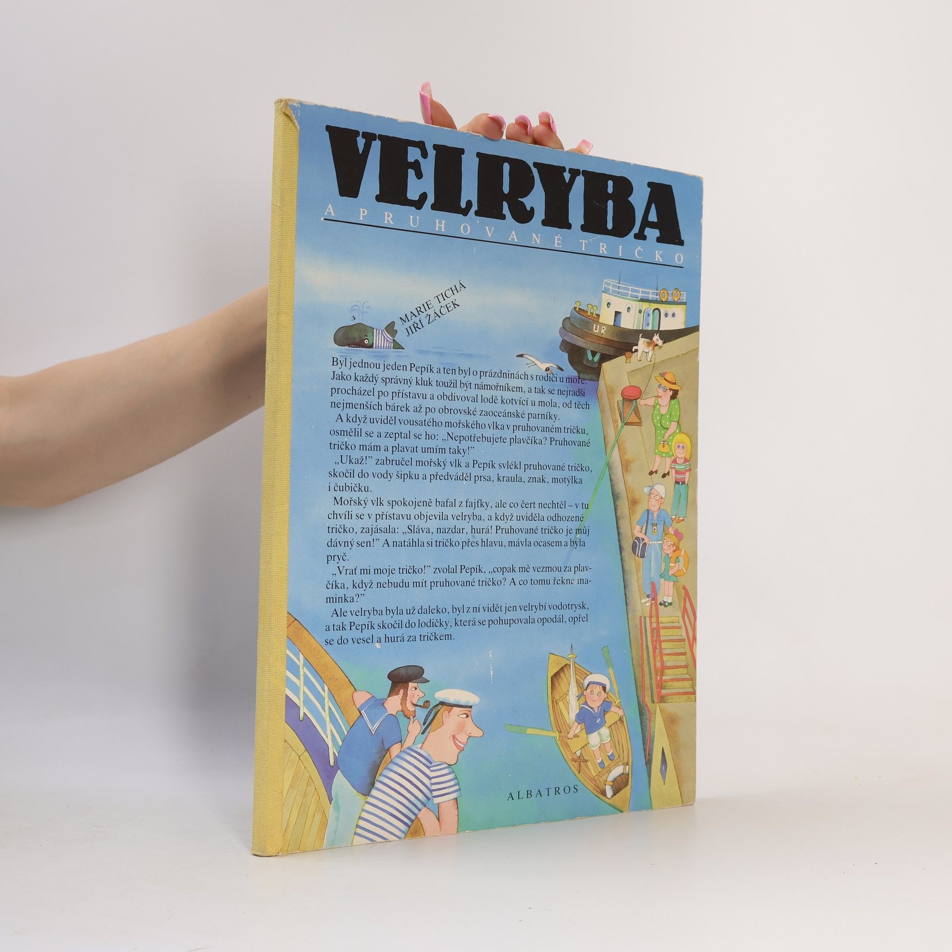 Jiří Žáček Velryba a pruhované tričko