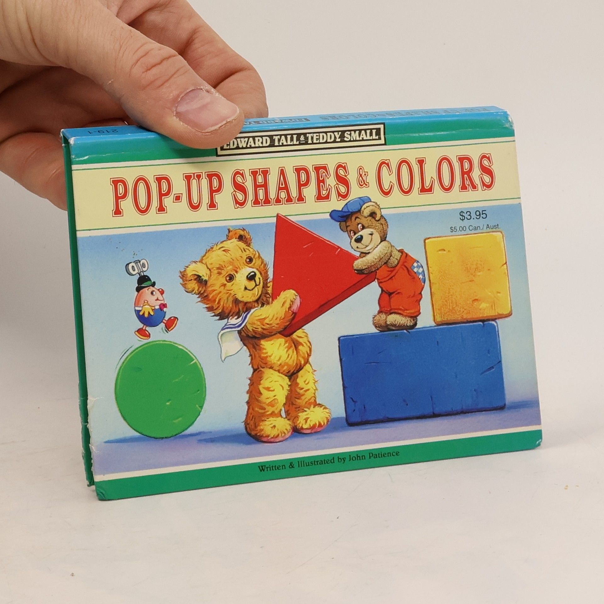 Edward Tall & Teddy Small Pop-Up Shapes & Colors