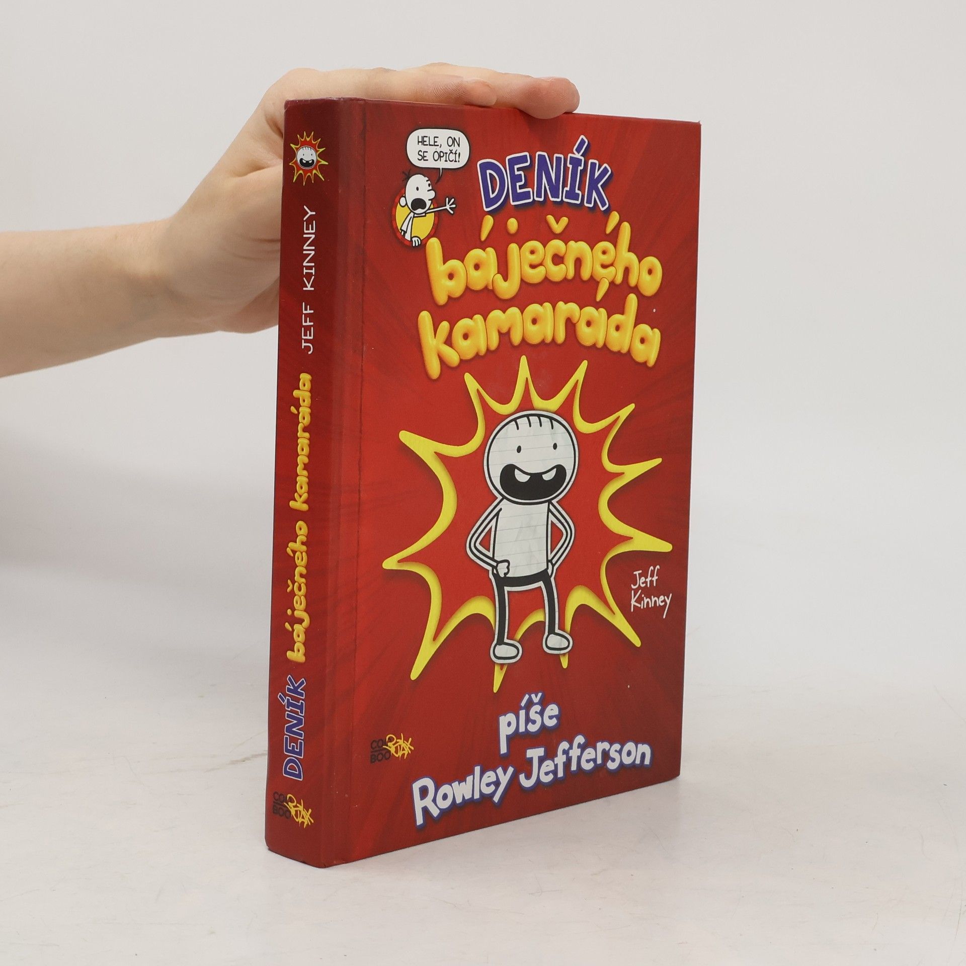 Jeff Kinney Deník báječného kamaráda. Píše Rowley Jefferson
