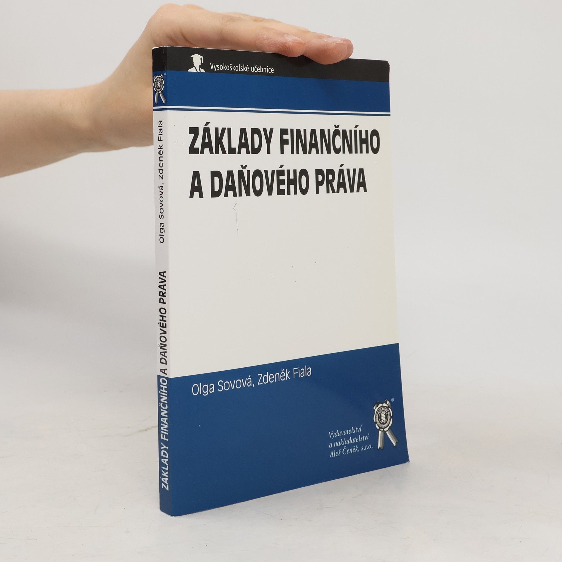 Olga Sovová Základy finančního a daňového práva