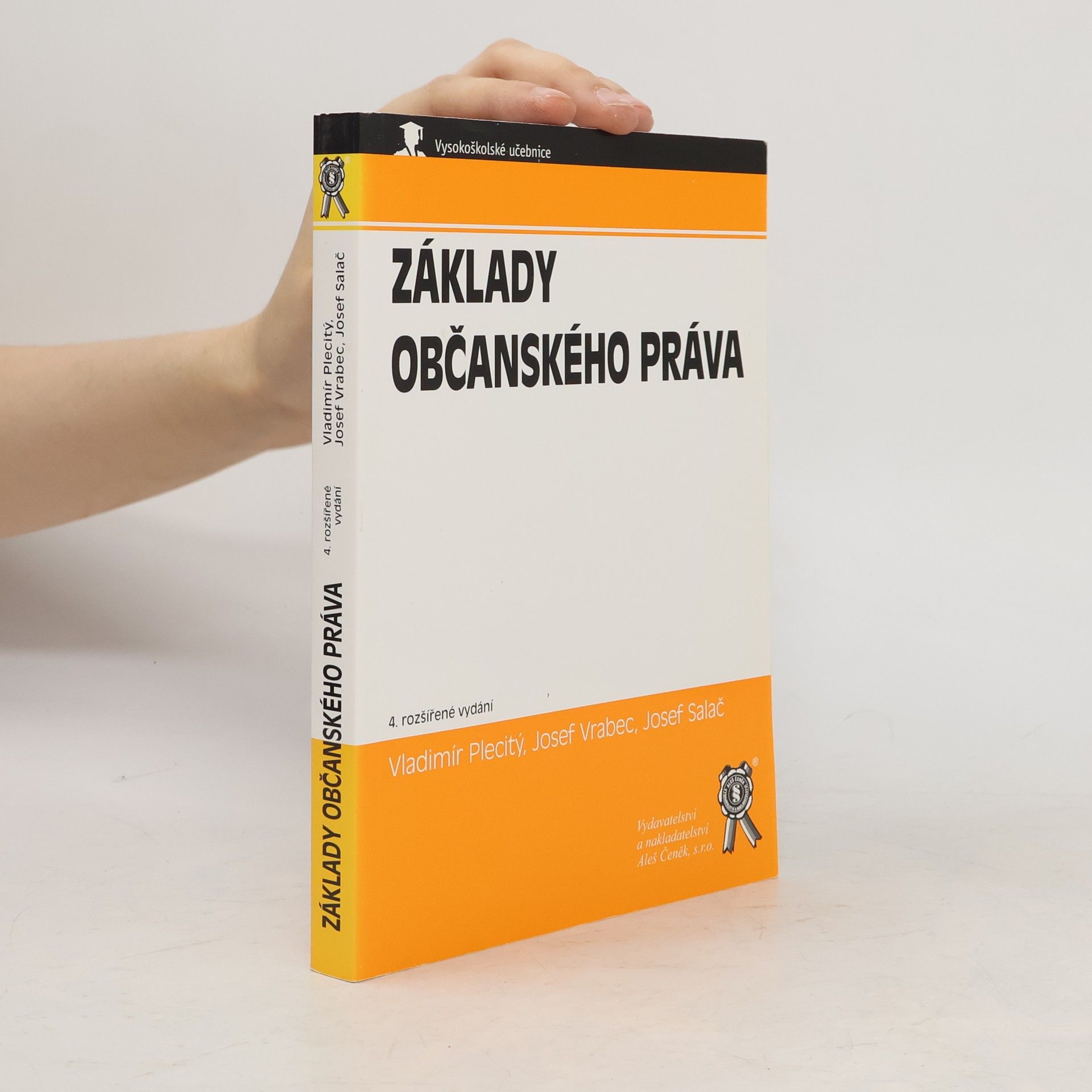 Josef Vrabec Základy občanského práva
