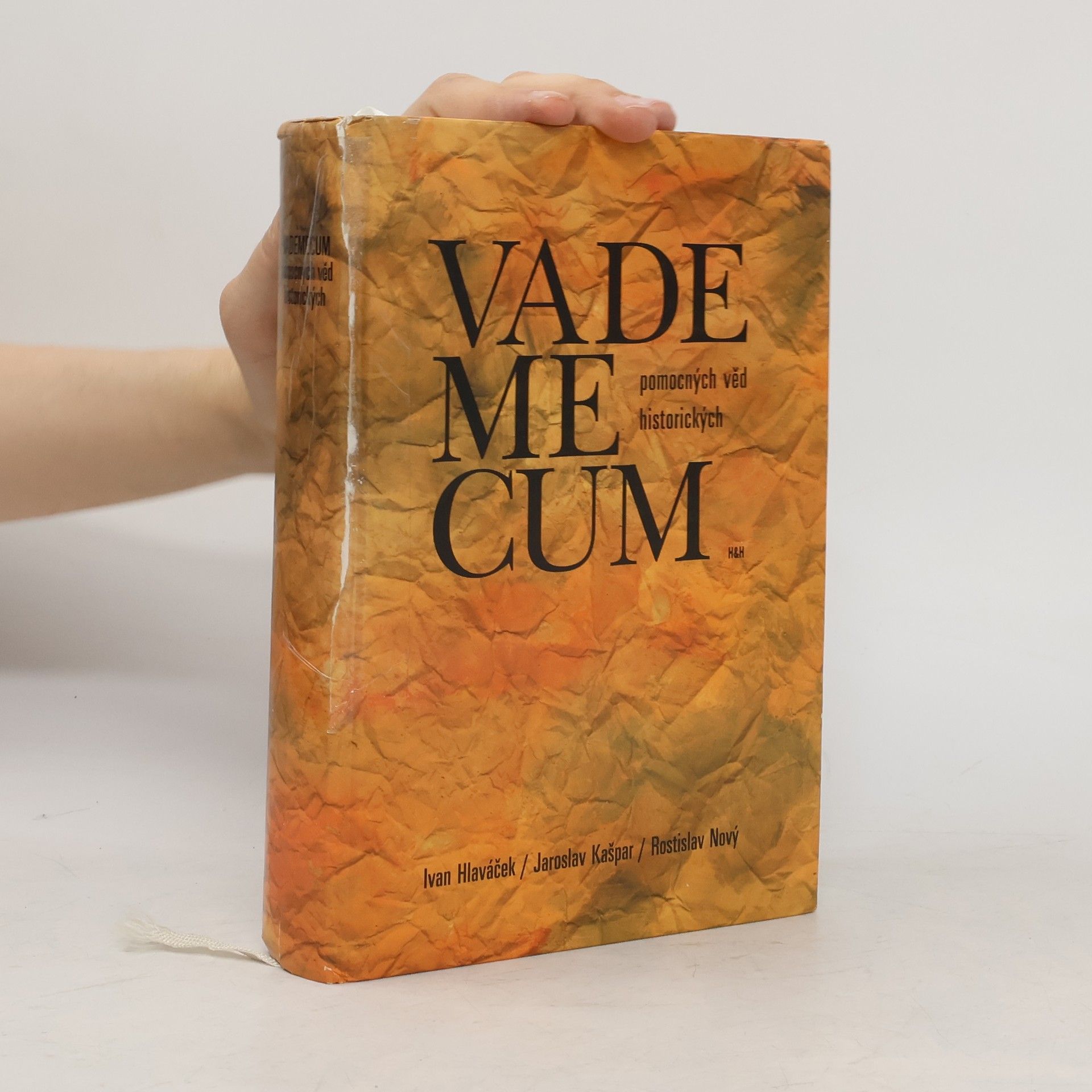 Ivan Hlaváček Vademecum pomocných věd historických