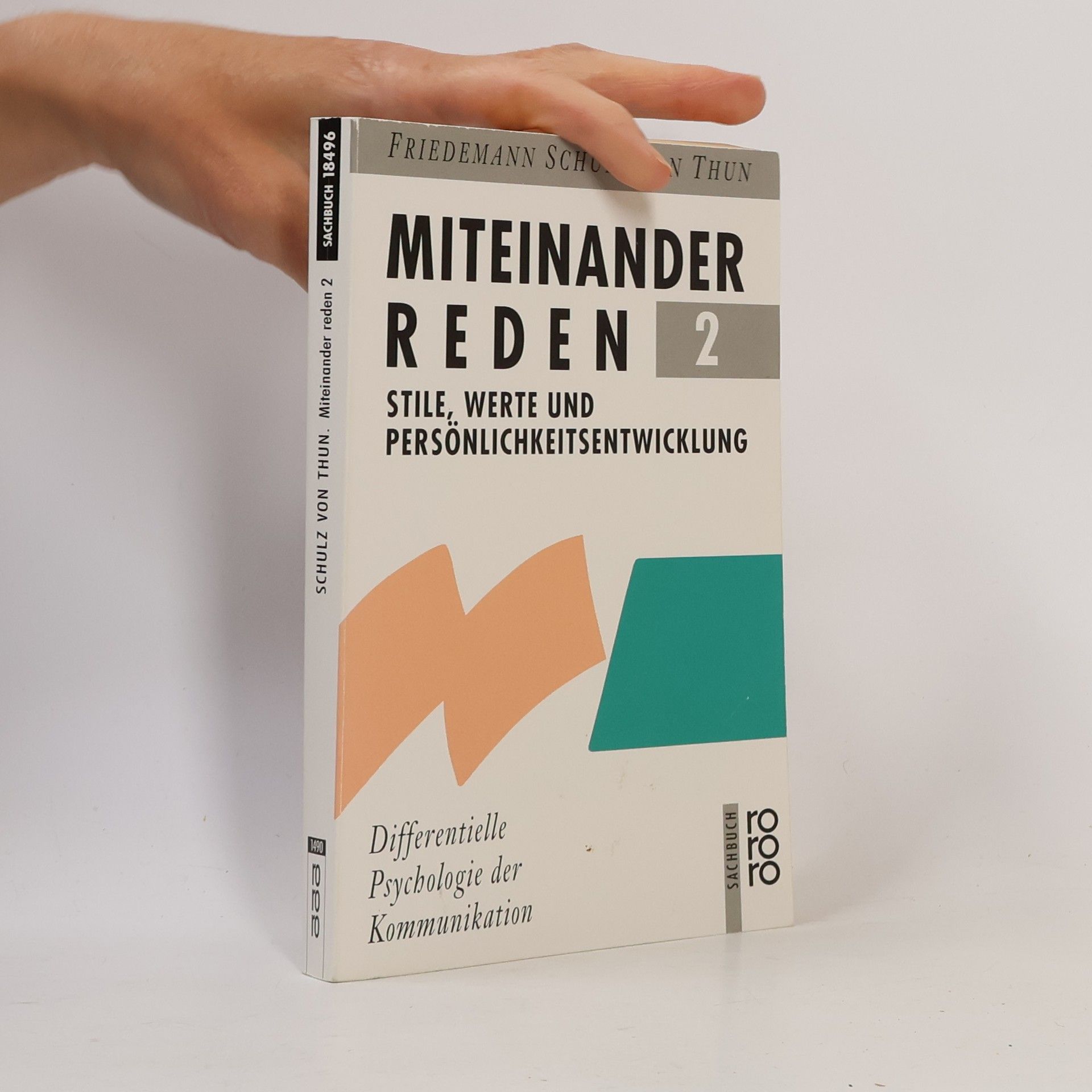 Friedemann Schulz von Thun Miteinander reden 2