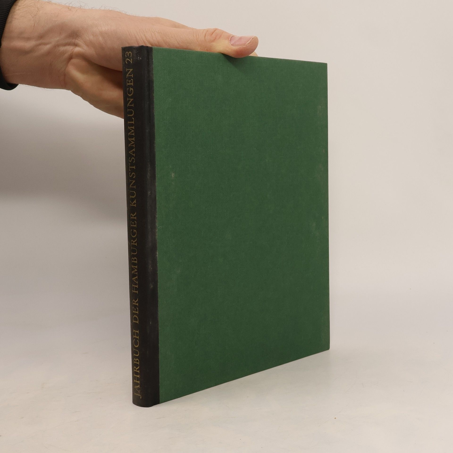 Autorenkollektiv Jahrbuch der Hamburger Kunstsammlungen: Band 23