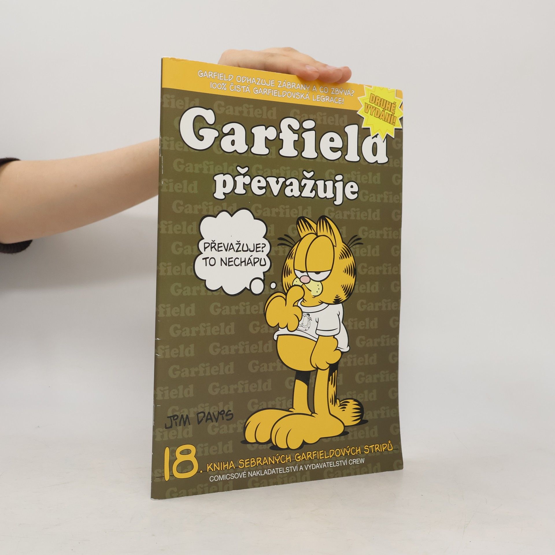 Jim Davis Garfield převažuje