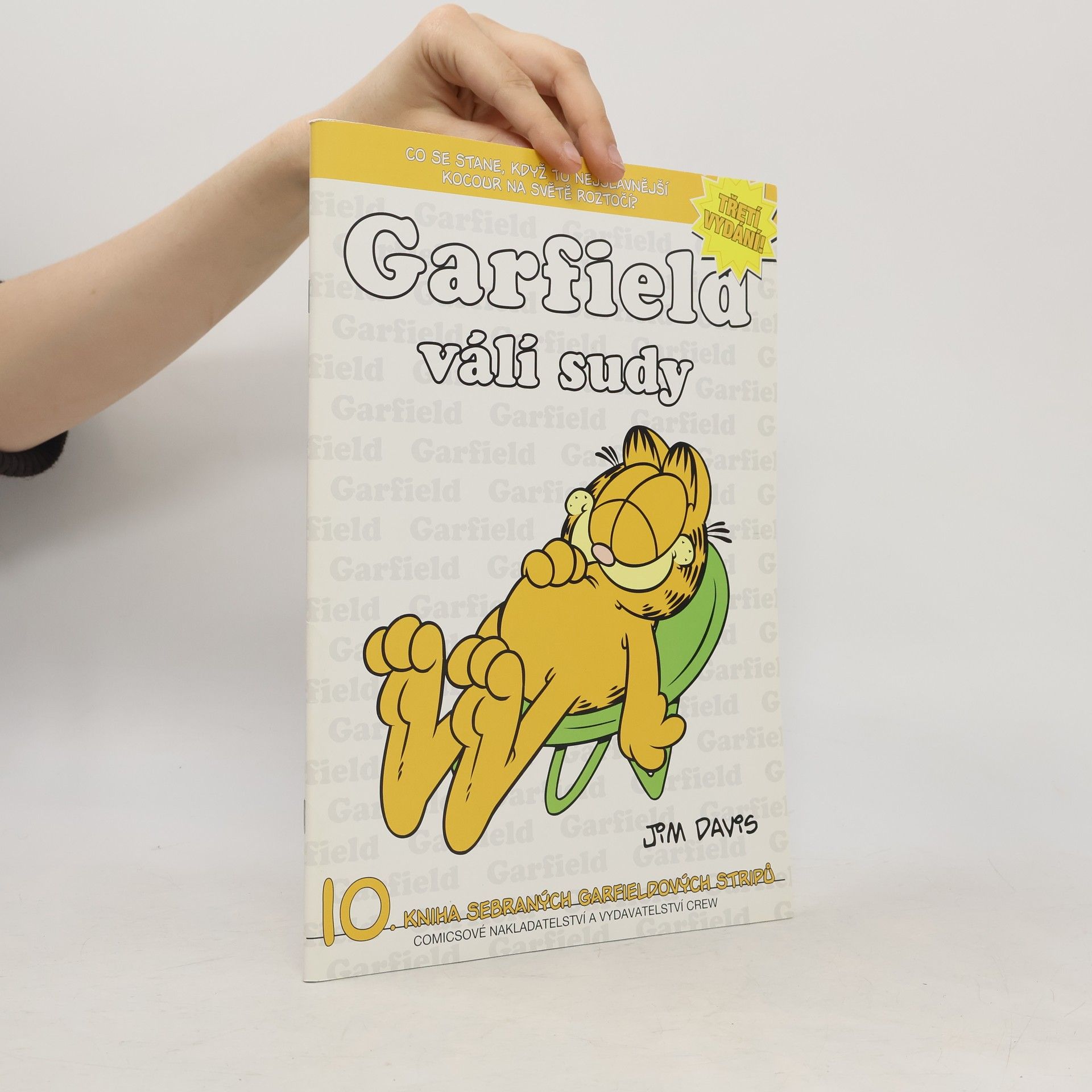 Jim Davis Garfield válí sudy