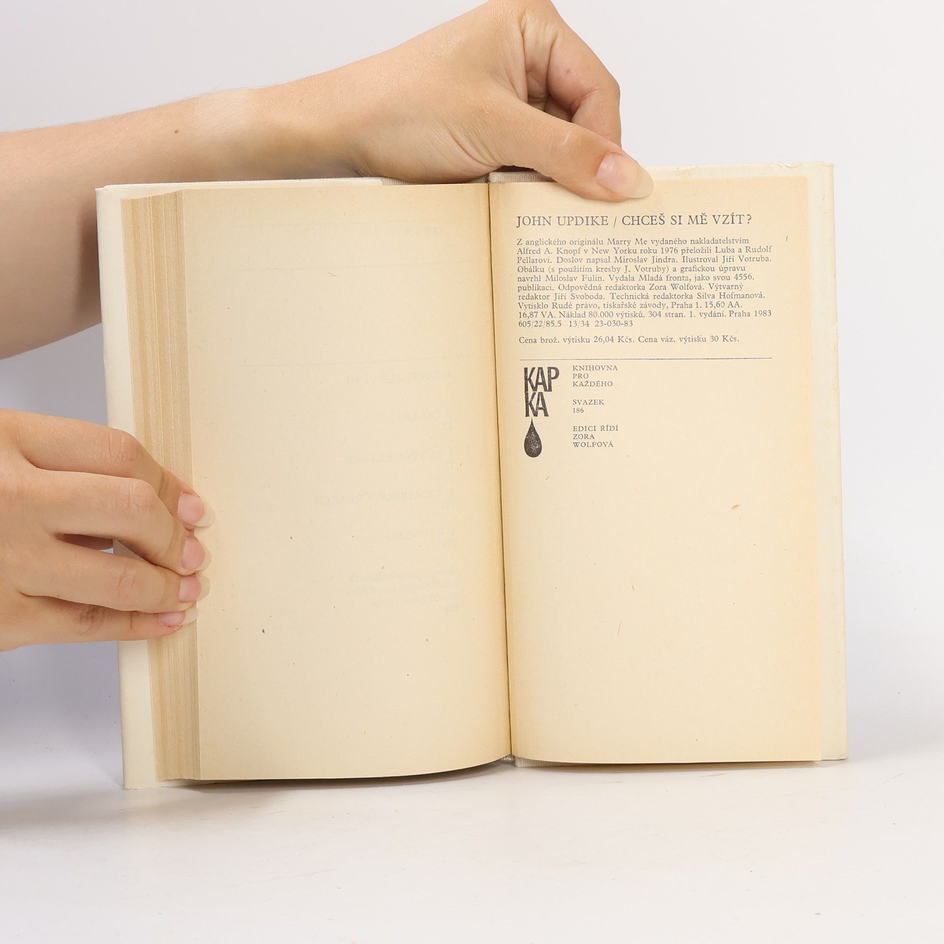 John Updike Chceš si mě vzít?