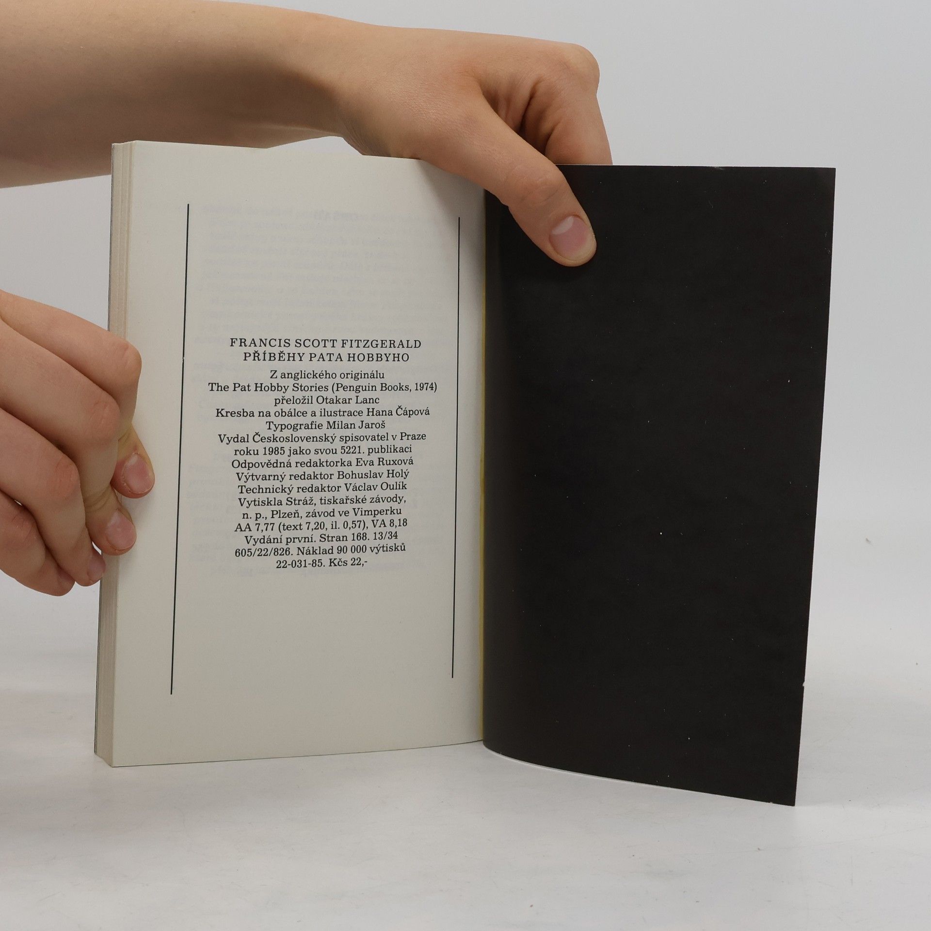 F. Scott Fitzgerald Příběhy Pata Hobbyho