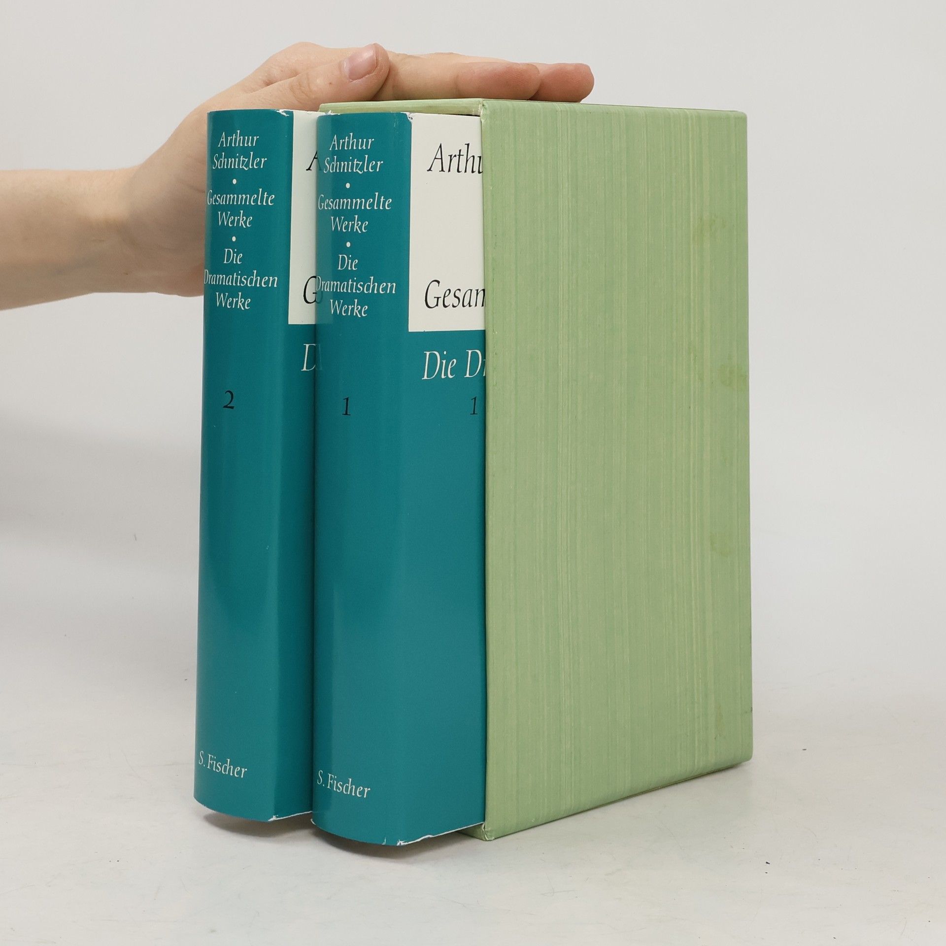 Arthur Schnitzler Die Dramatischen Werke 1-2