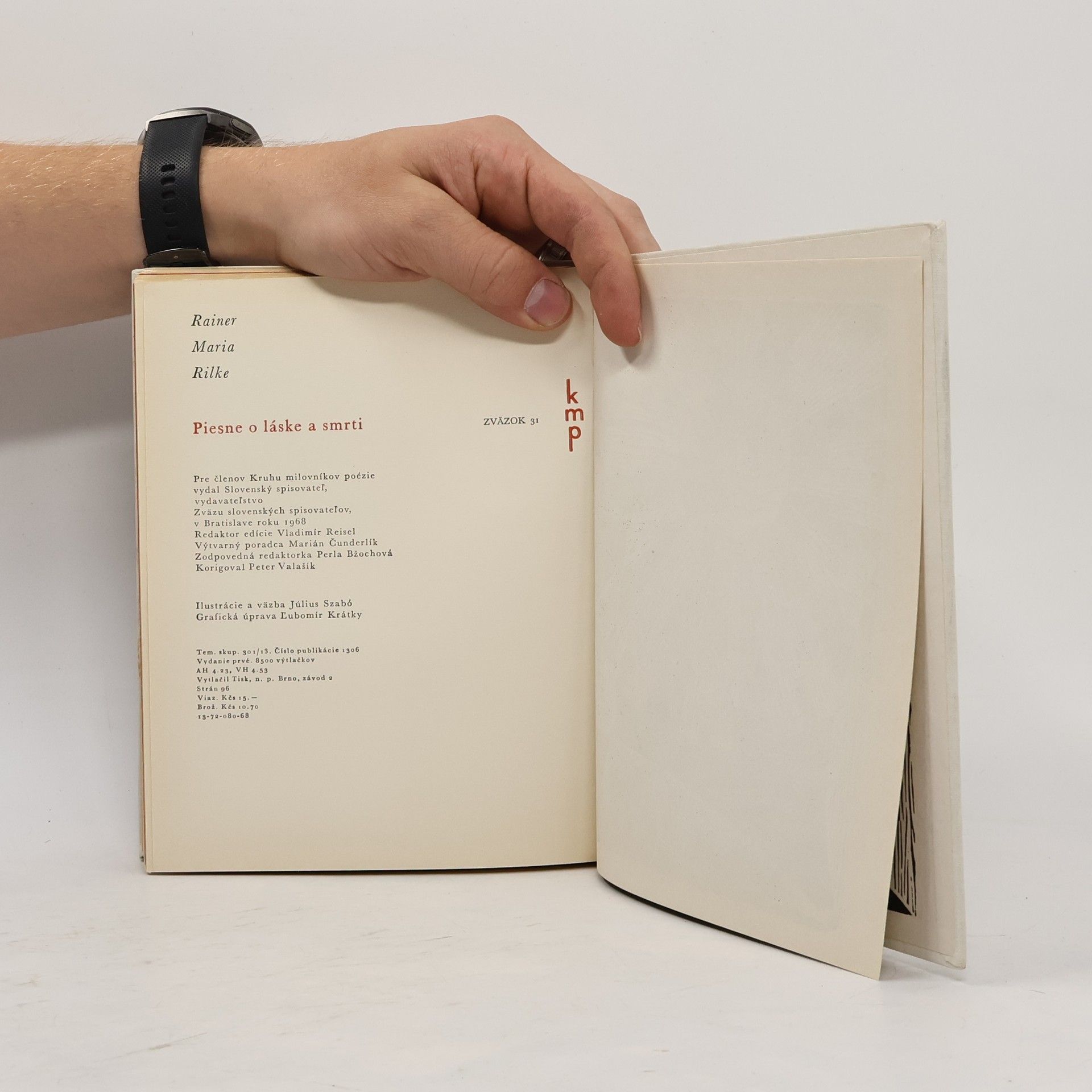Rainer Maria Rilke Piesne o láske a smrti