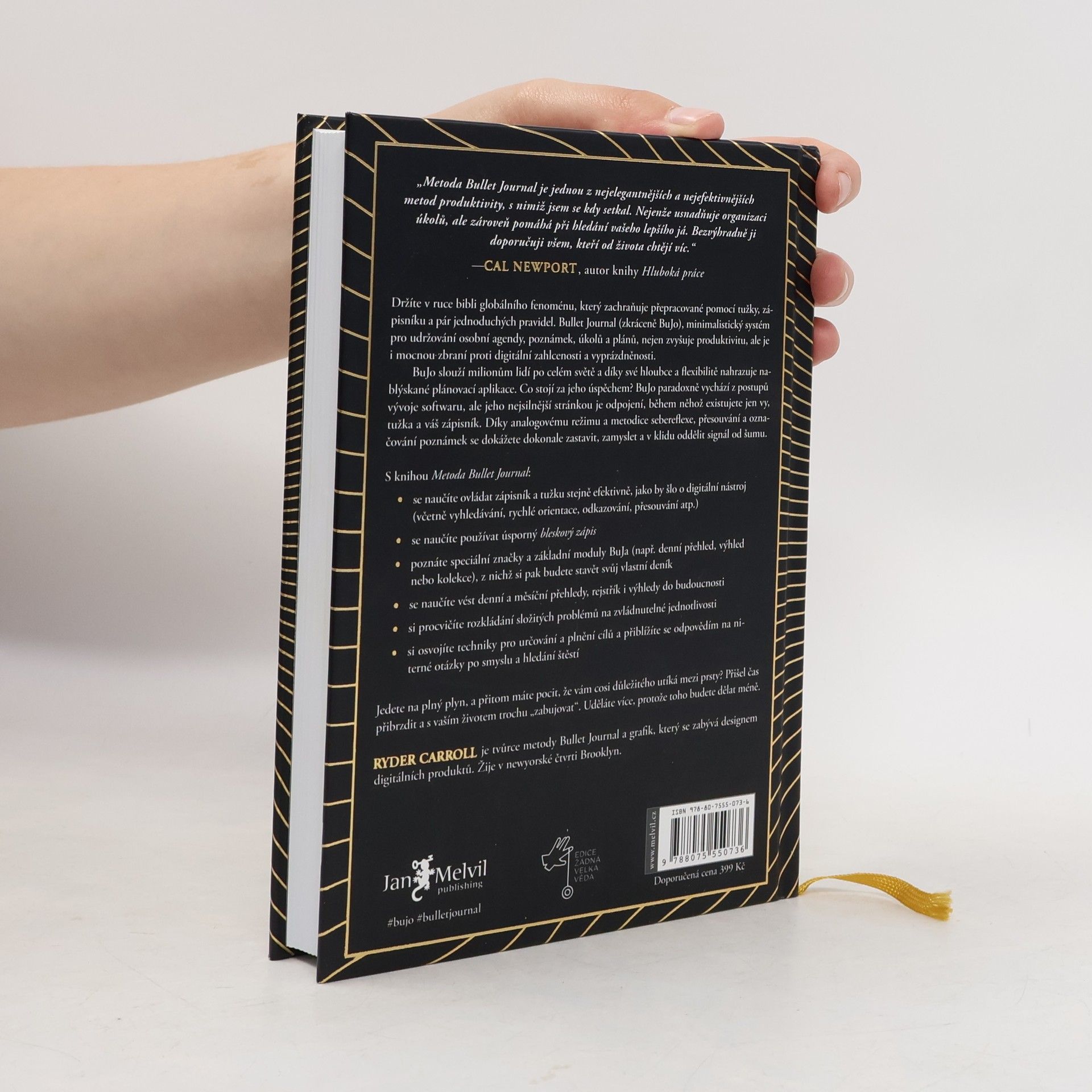 Ryder Carroll Metoda Bullet Journal