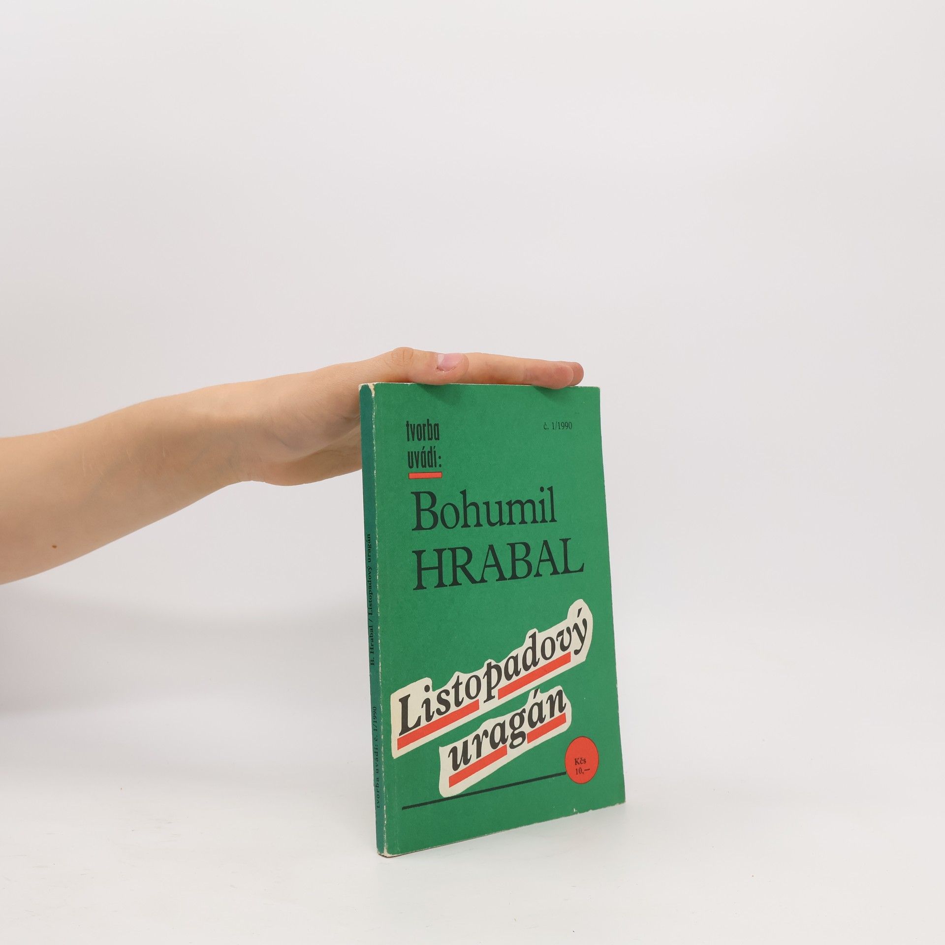Bohumil Hrabal Listopadový uragán