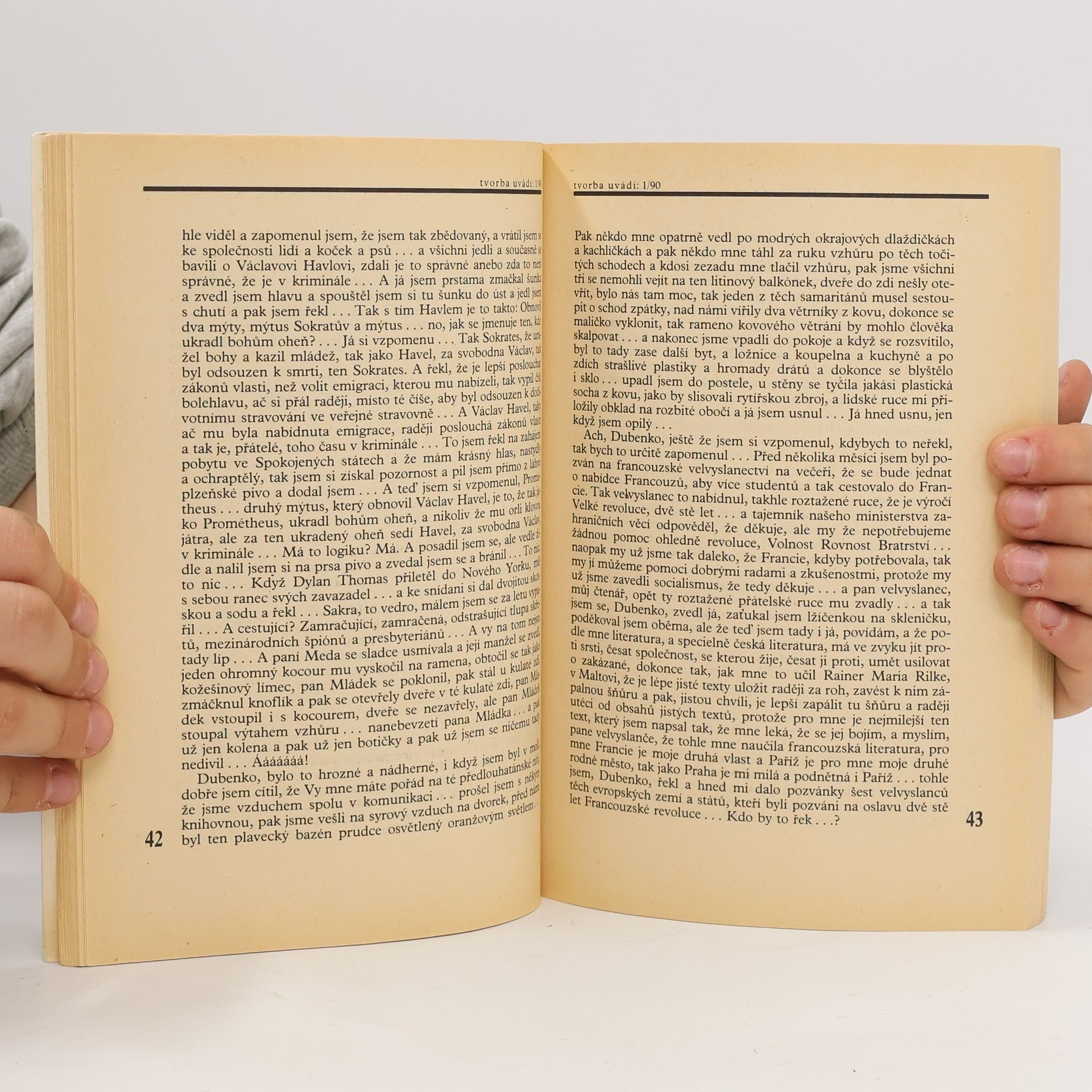 Bohumil Hrabal Listopadový uragán
