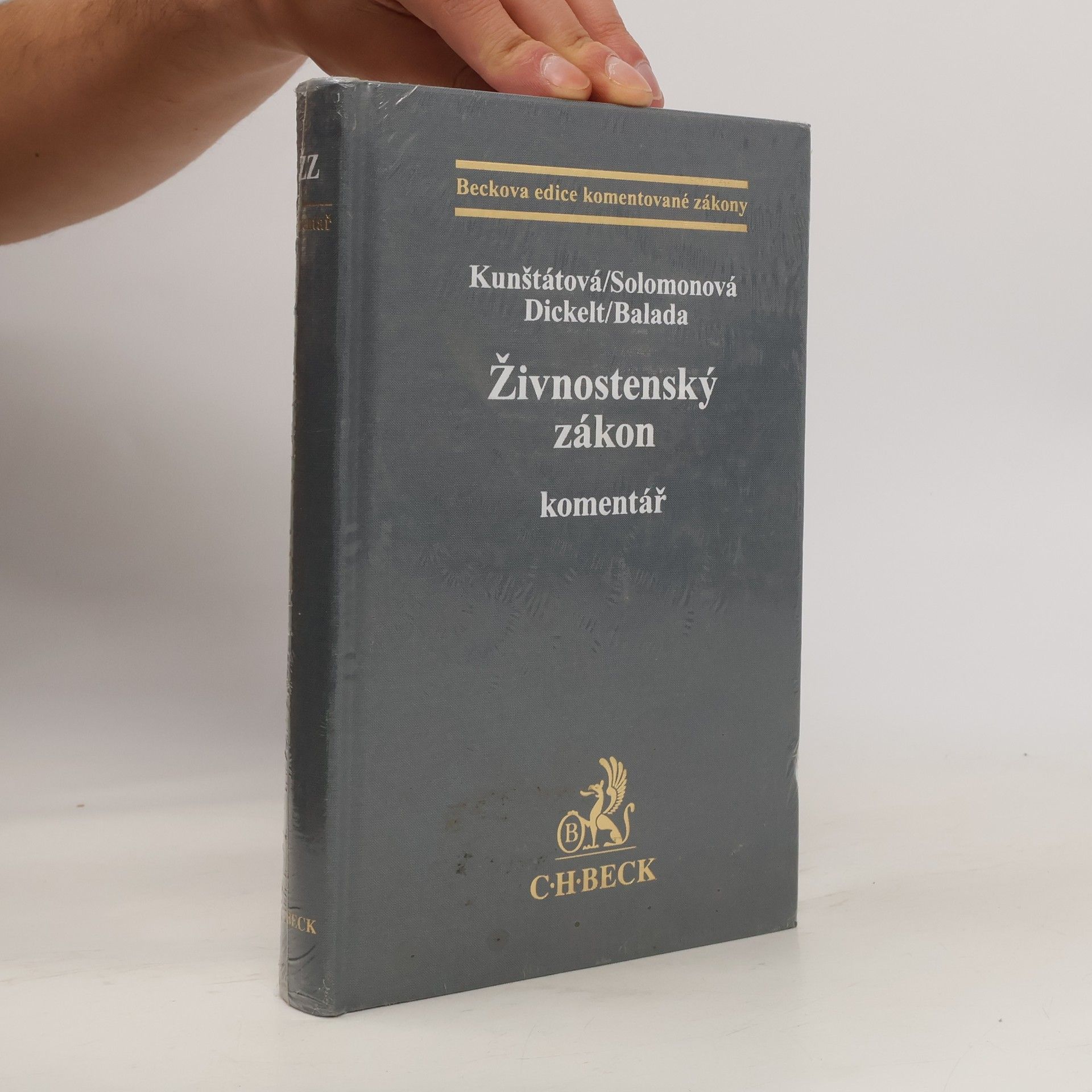 Lukáš Balada Živnostenský zákon : komentář