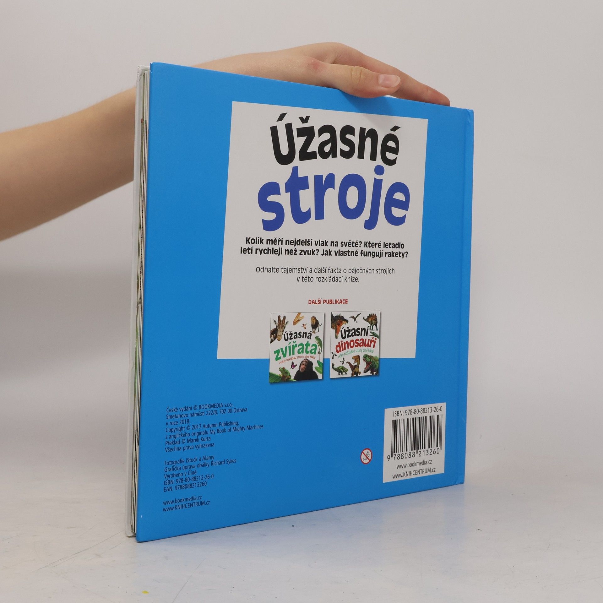 Marek Kurta Úžasné stroje: Velké rozkládací strany plné faktů